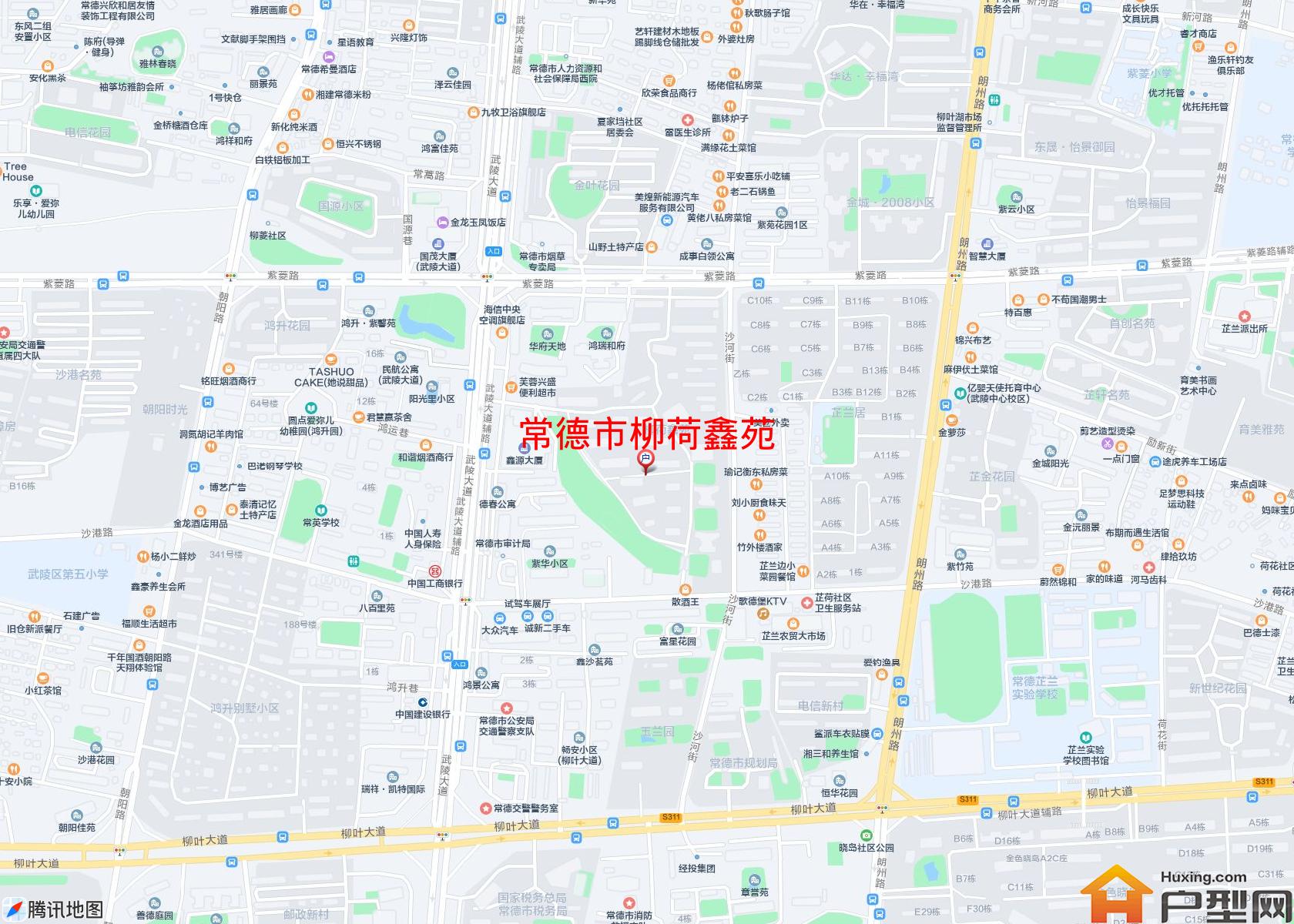 柳荷鑫苑小区 - 户型网