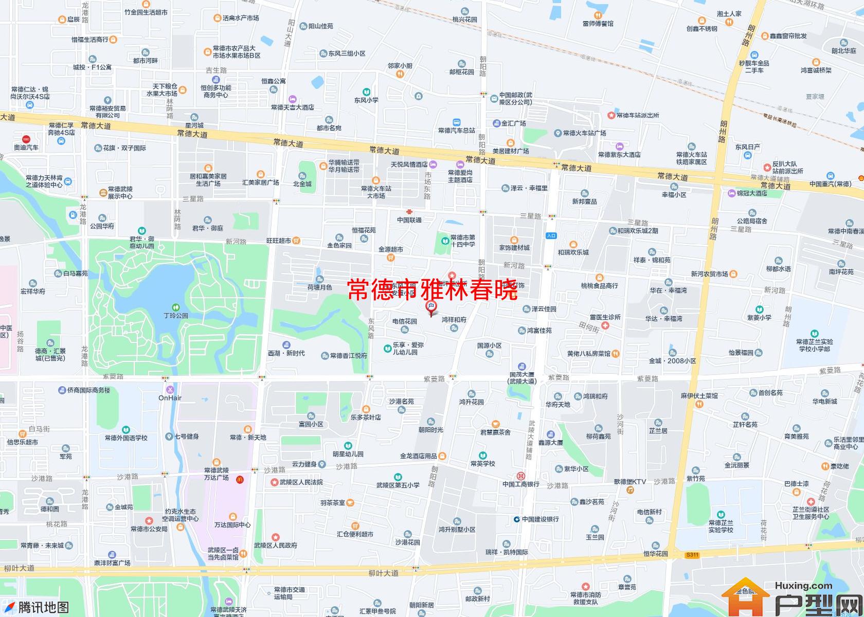 雅林春晓小区 - 户型网