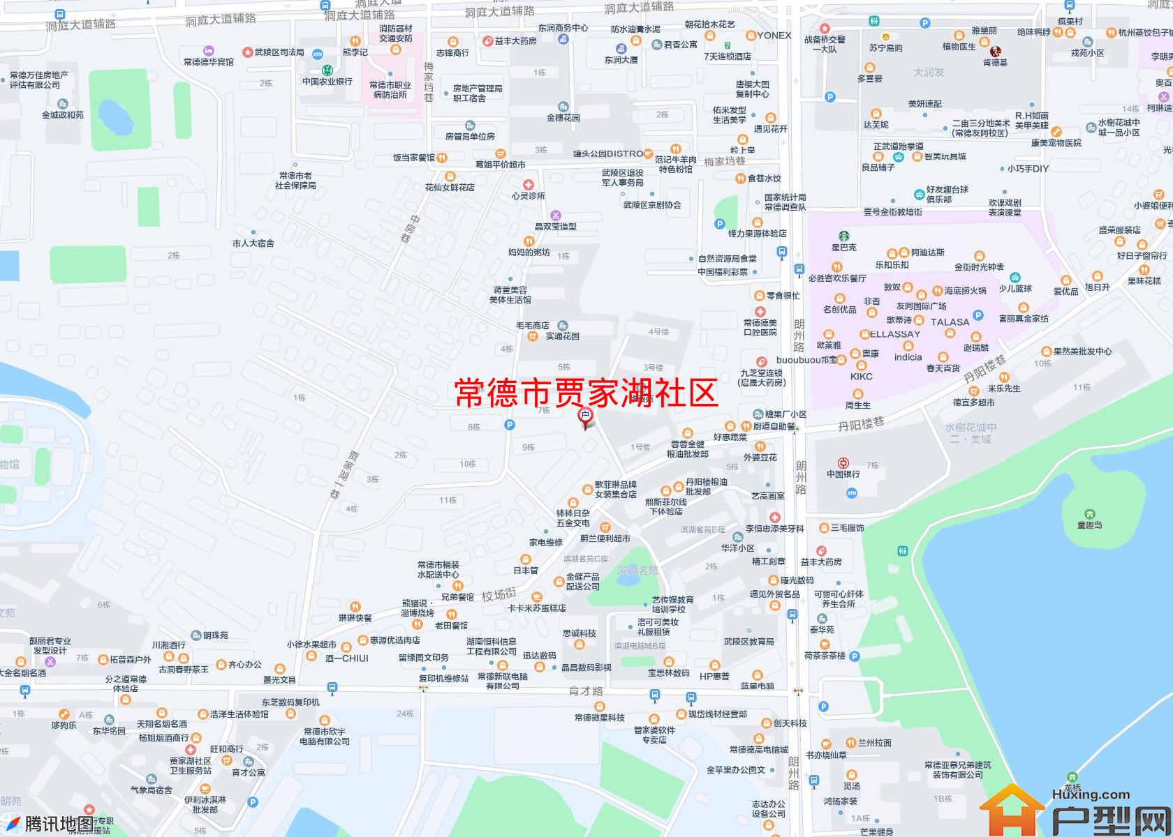贾家湖社区小区 - 户型网