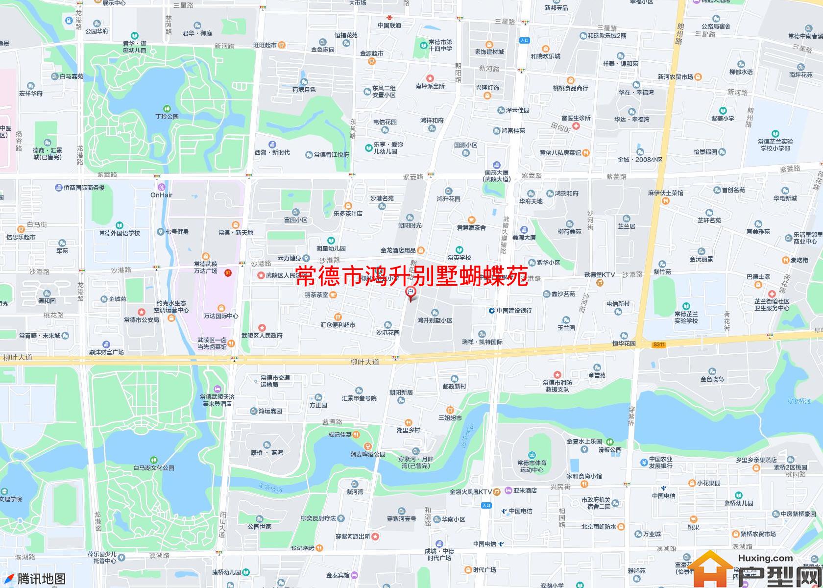 鸿升别墅蝴蝶苑小区 - 户型网