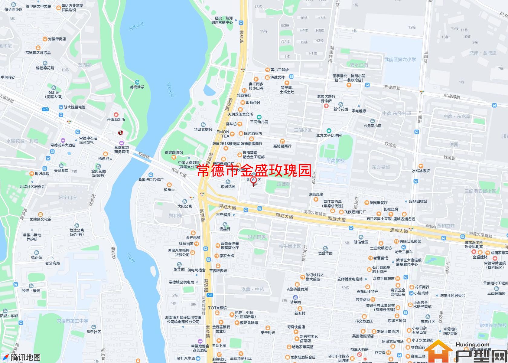 金盛玫瑰园小区 - 户型网