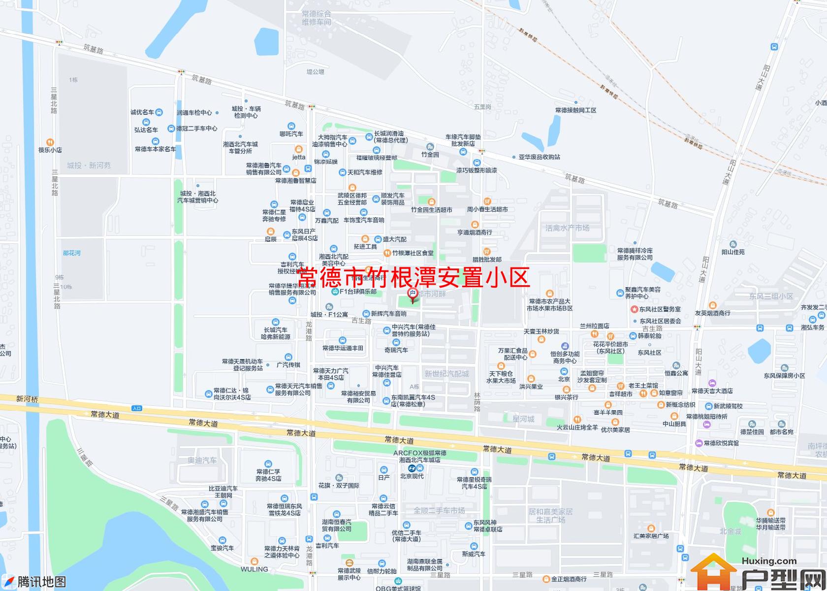 竹根潭安置小区小区 - 户型网