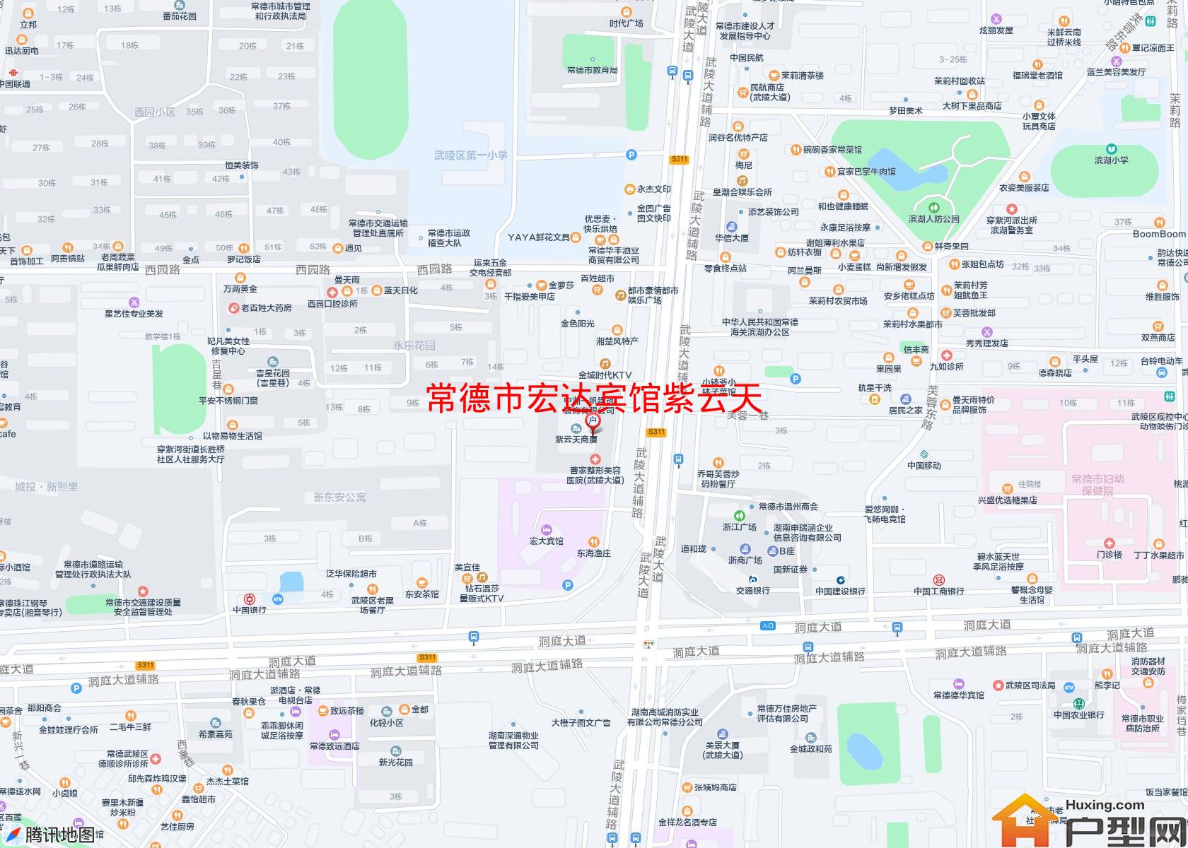 宏达宾馆紫云天小区 - 户型网