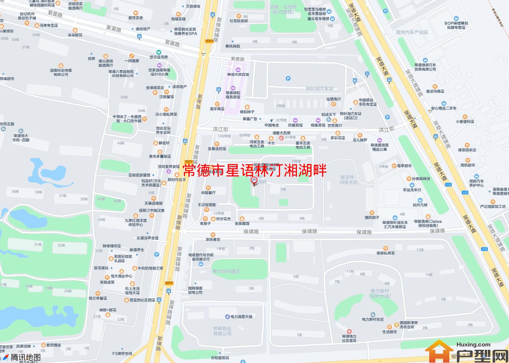 星语林汀湘湖畔小区 - 户型网