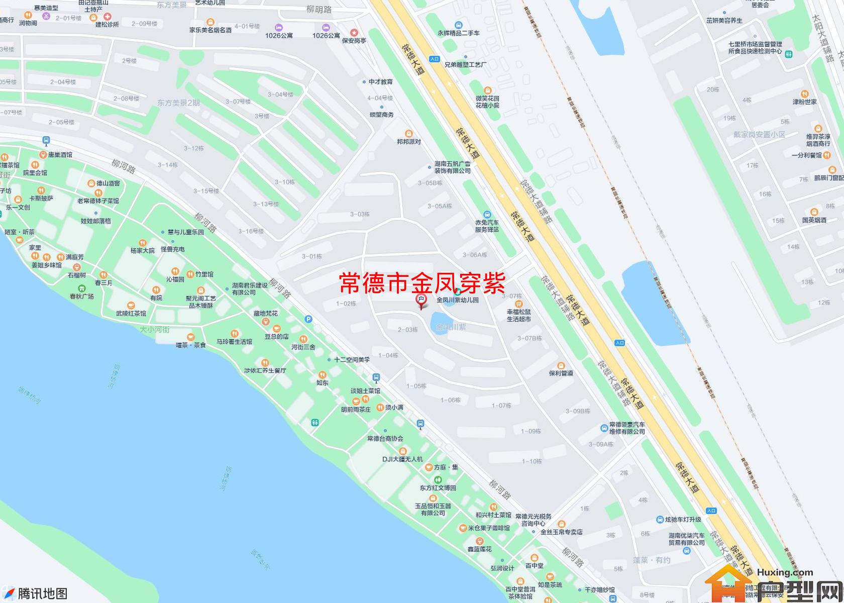金凤穿紫小区 - 户型网