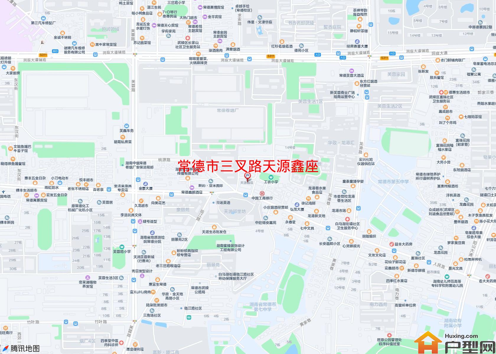三叉路天源鑫座小区 - 户型网