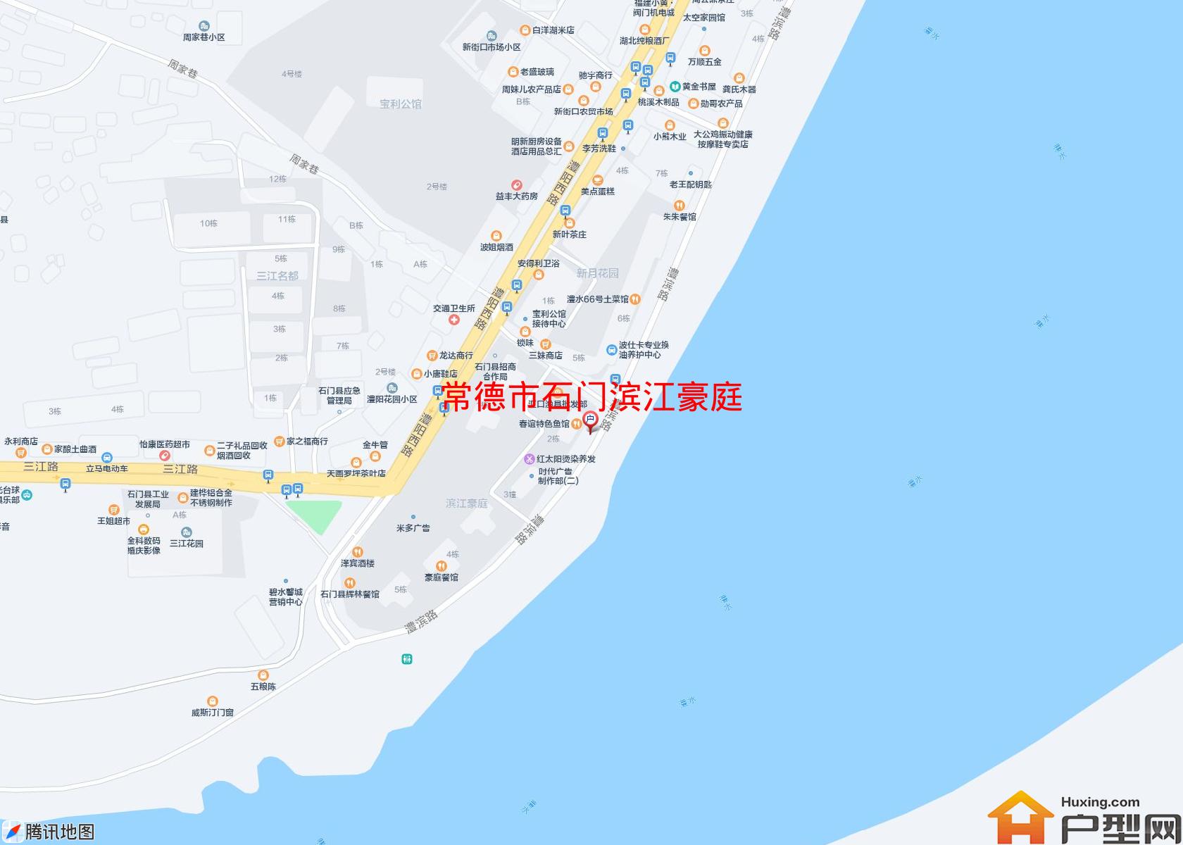 石门滨江豪庭小区 - 户型网