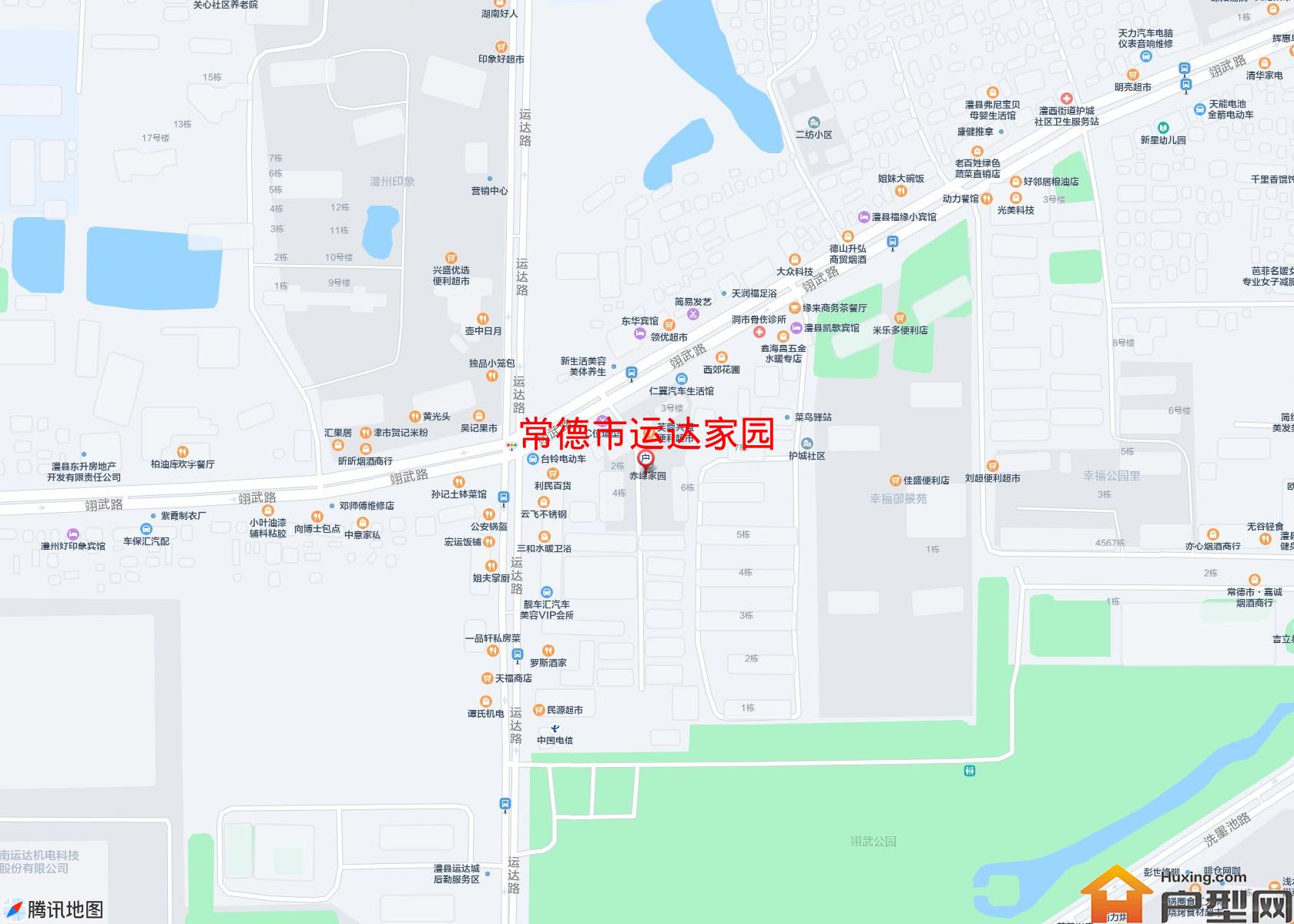 运达家园小区 - 户型网