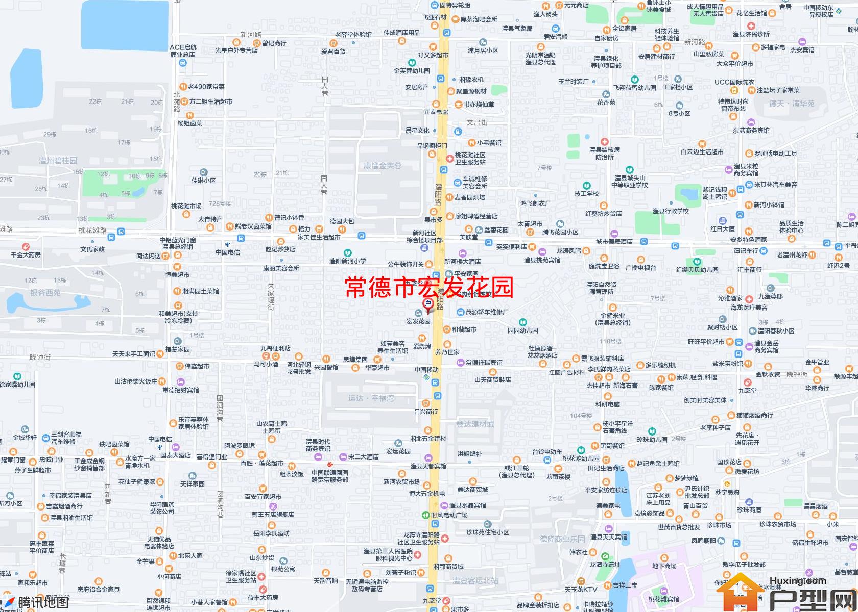 宏发花园小区 - 户型网