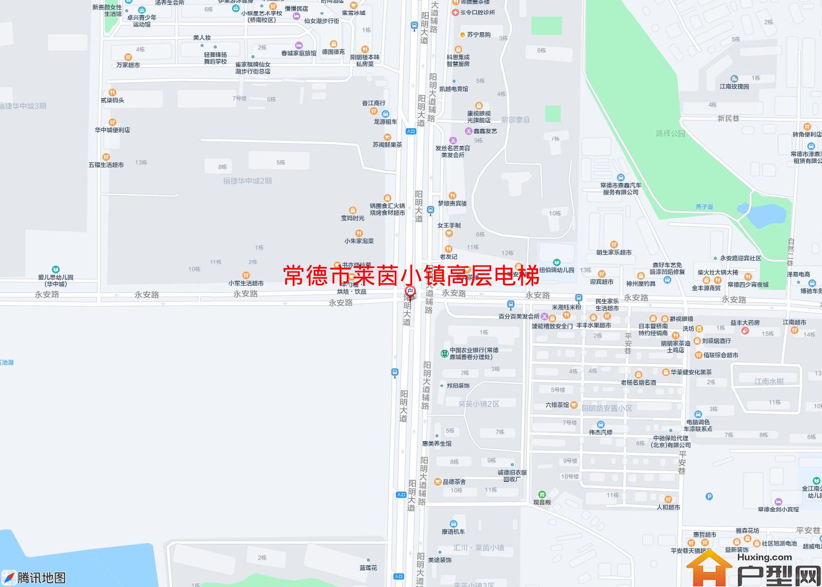 莱茵小镇高层电梯小区 - 户型网