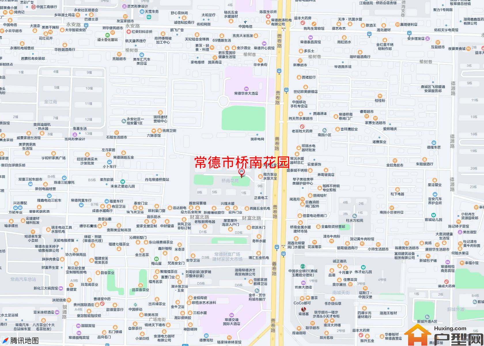 桥南花园小区 - 户型网