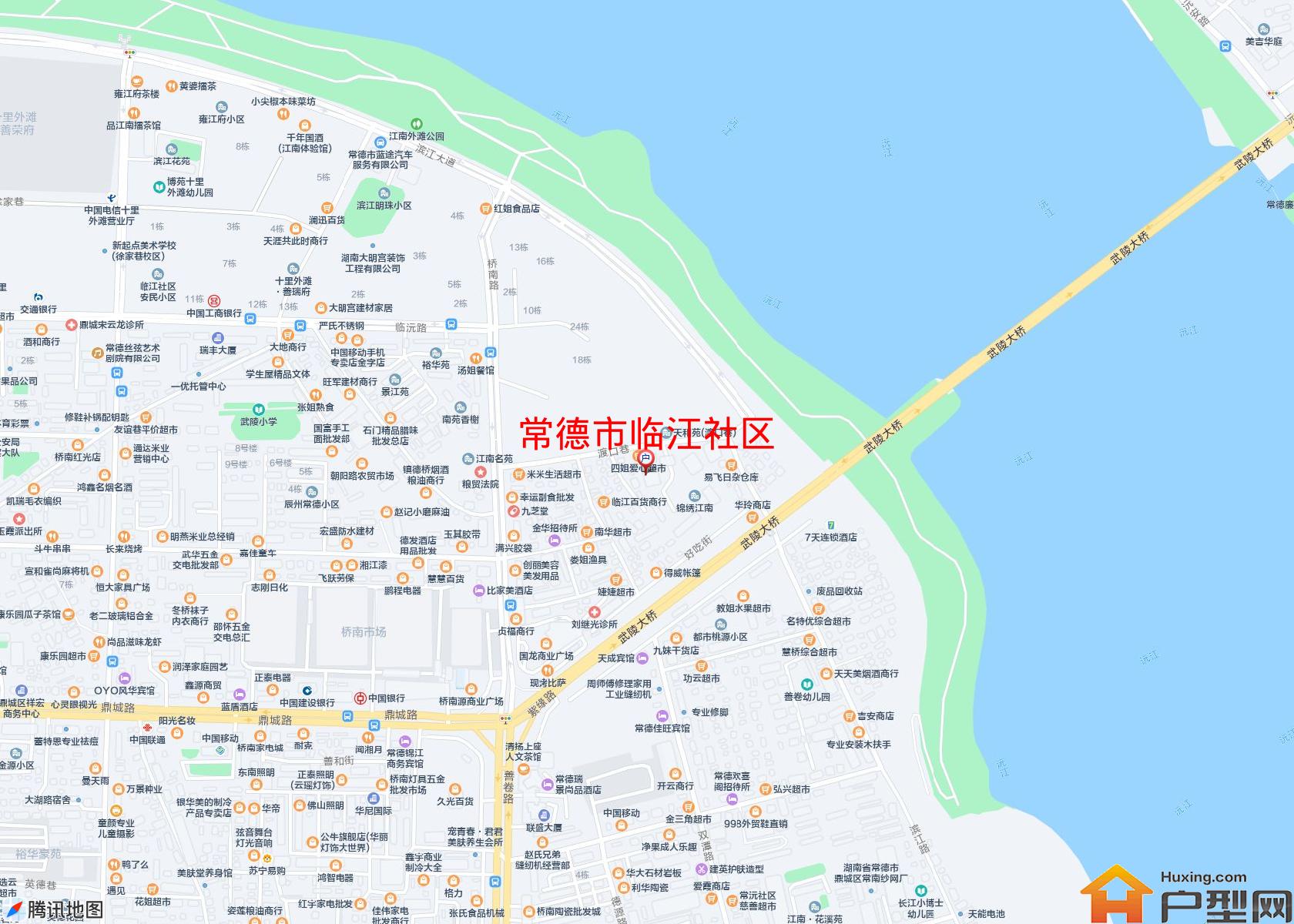 临江社区小区 - 户型网