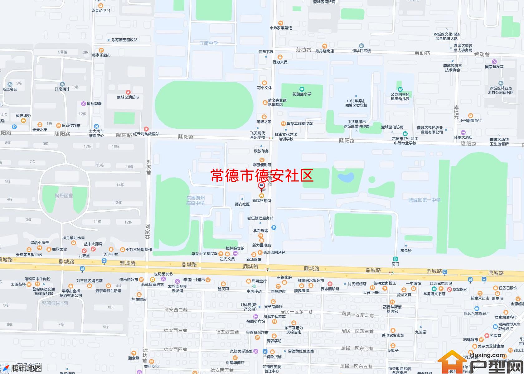 德安社区小区 - 户型网