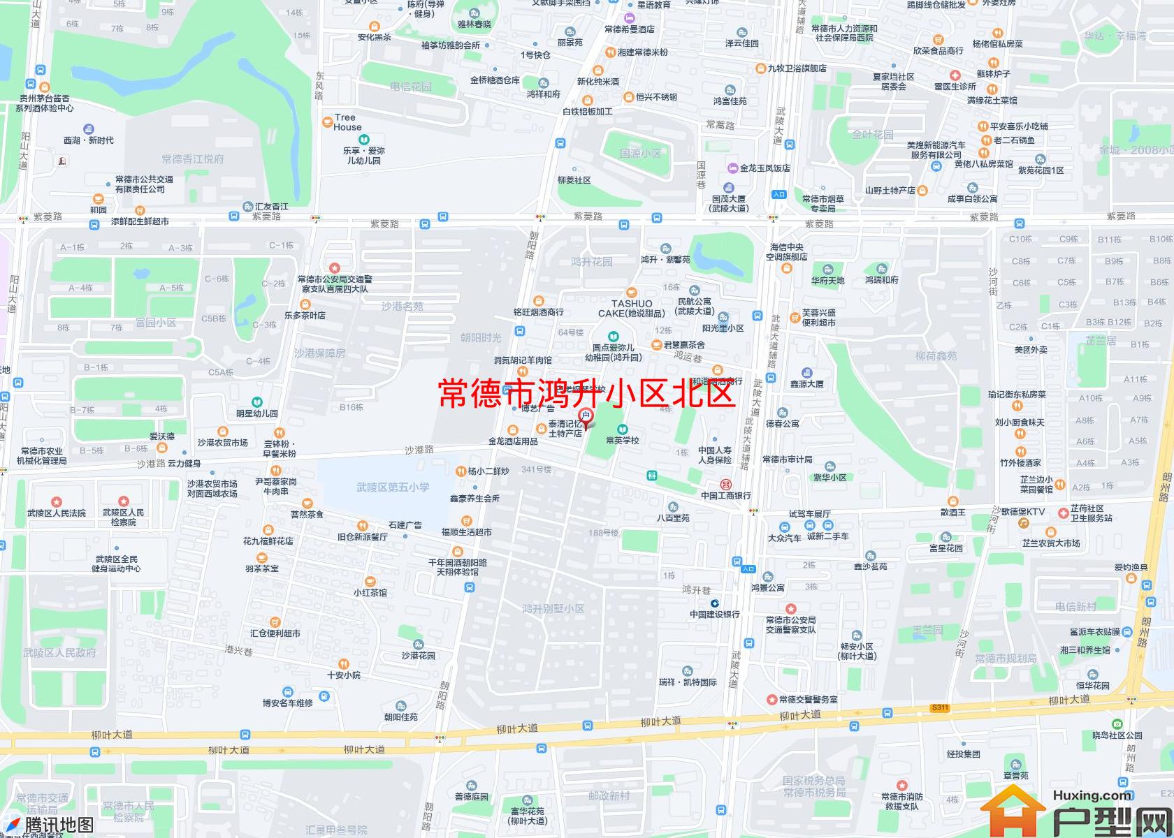 鸿升小区北区小区 - 户型网
