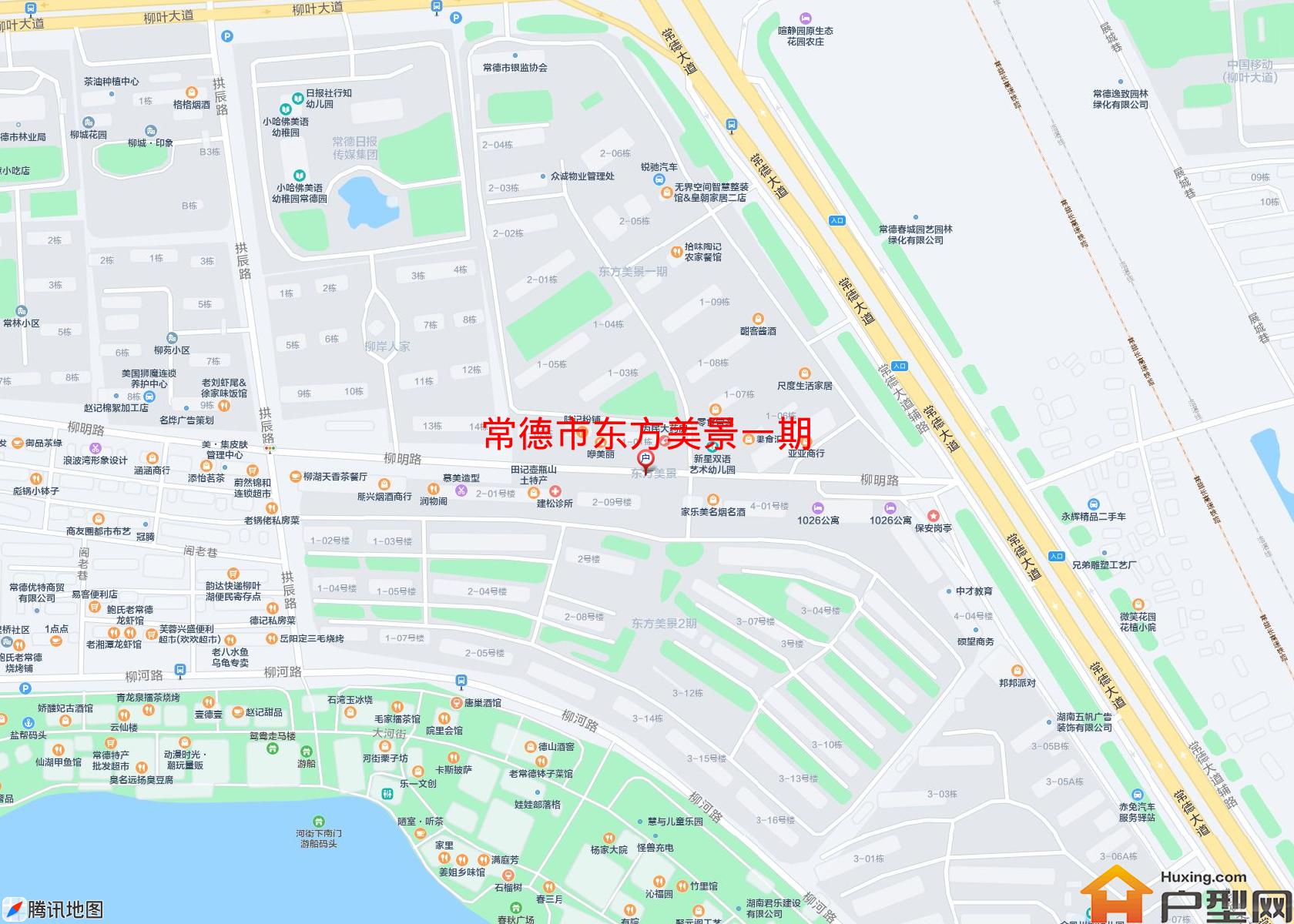 东方美景一期小区 - 户型网