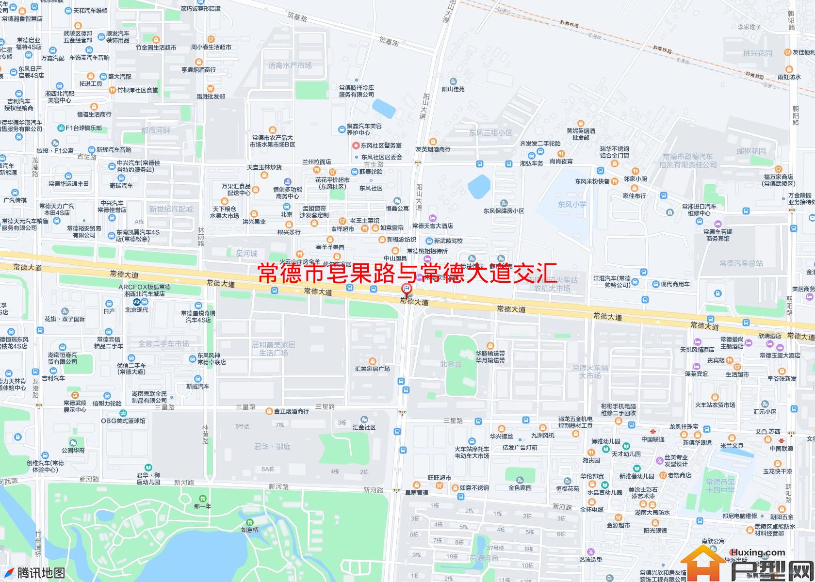 皂果路与常德大道交汇小区 - 户型网