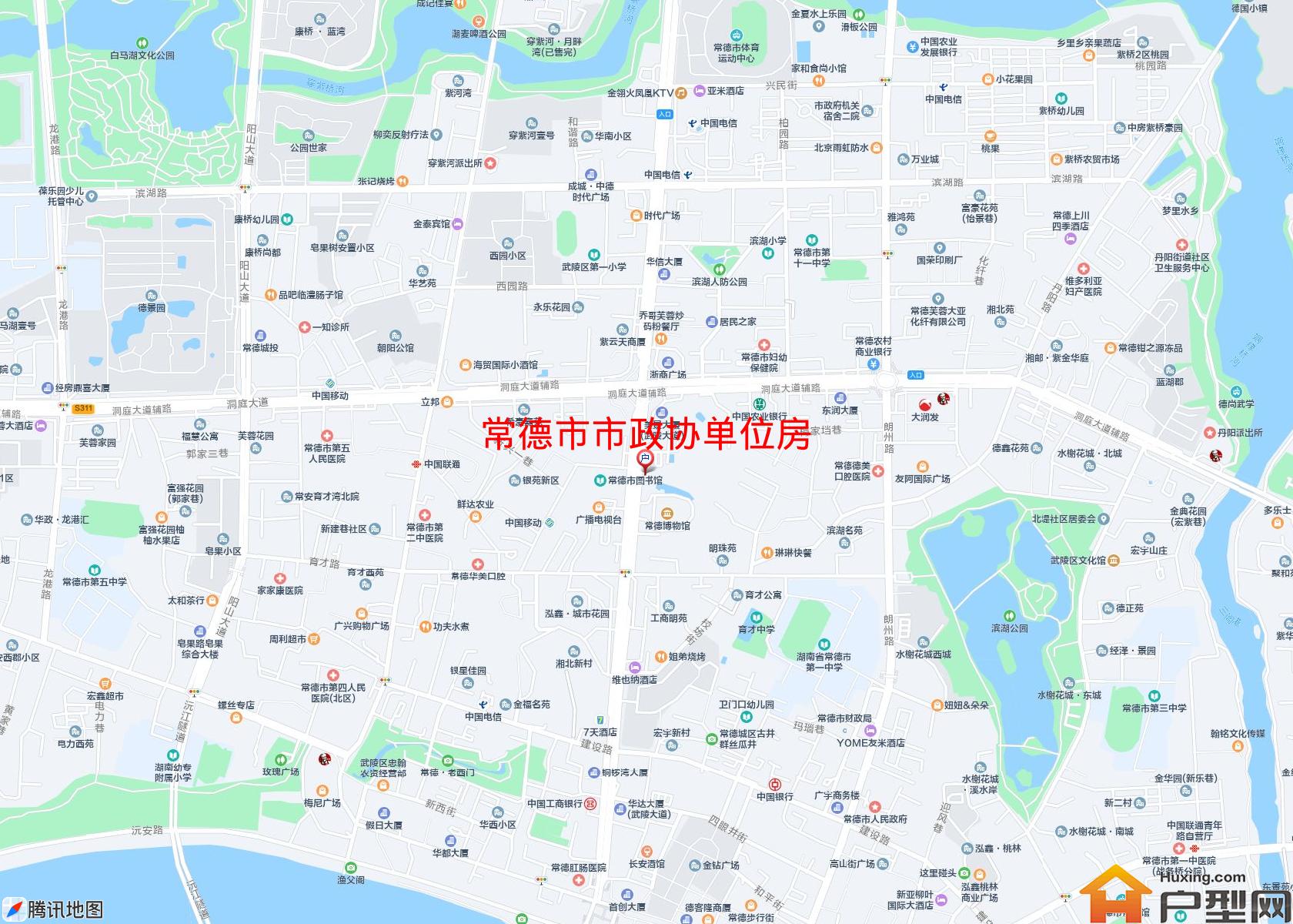 市政协单位房小区 - 户型网
