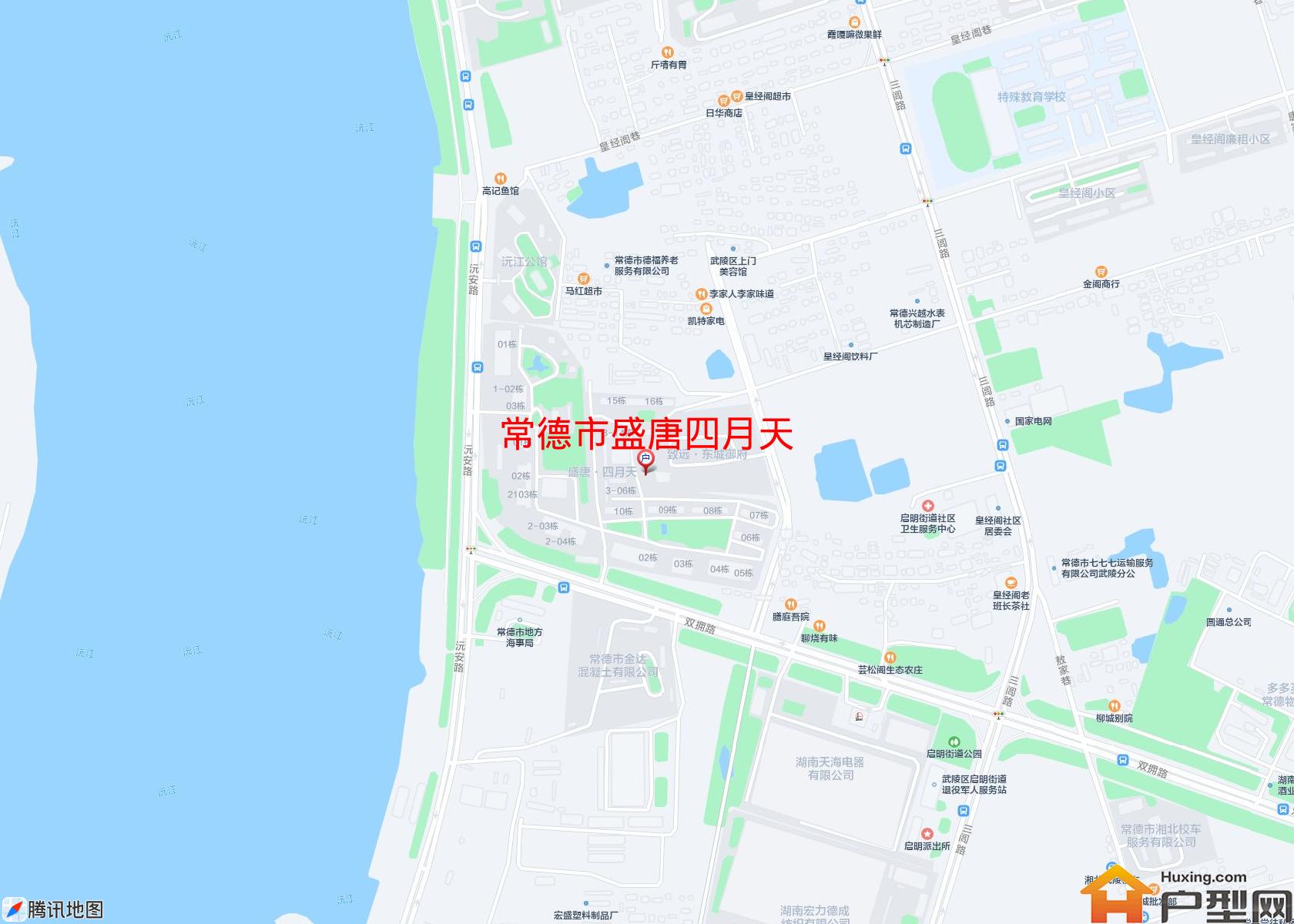 盛唐四月天小区 - 户型网