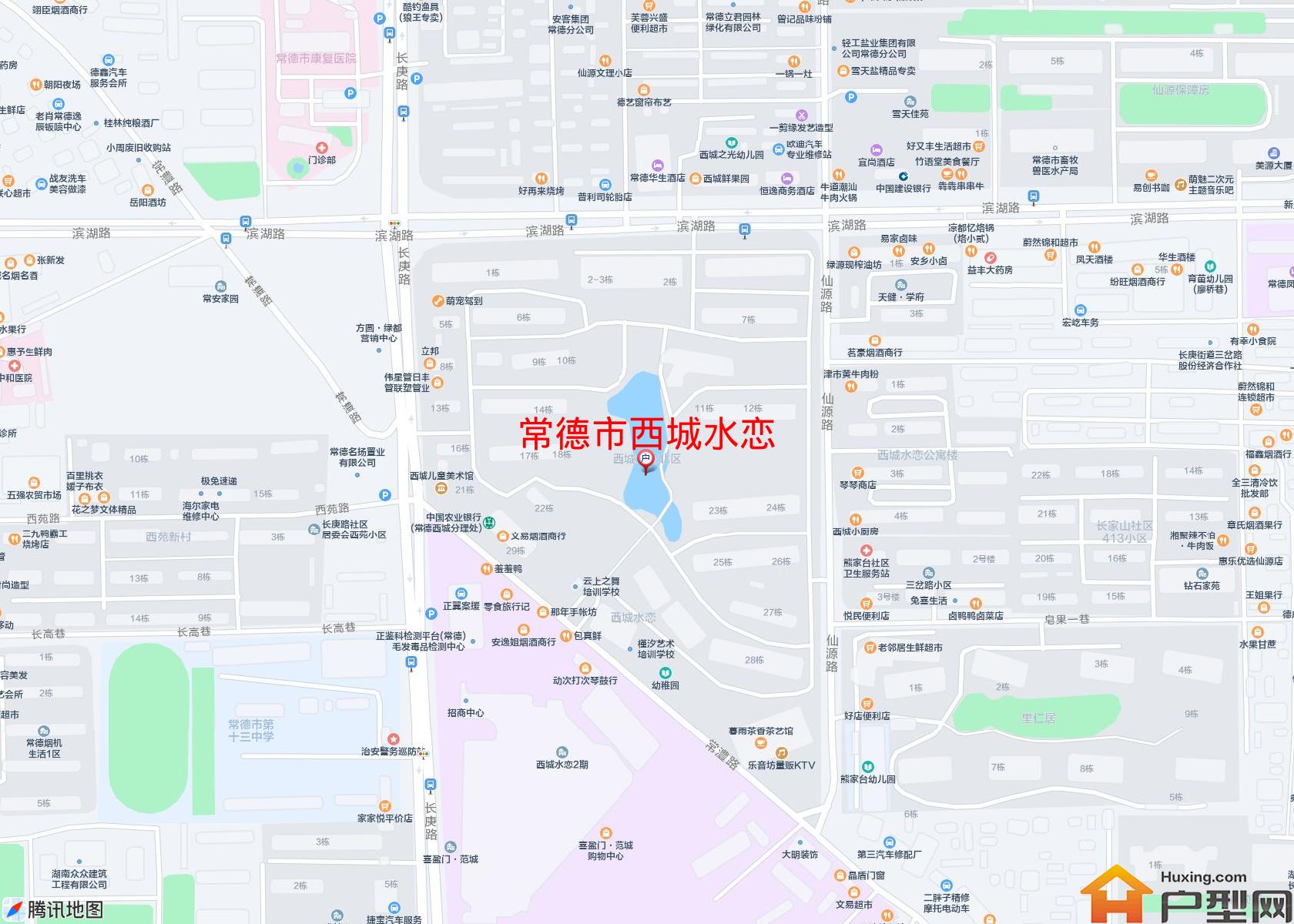 西城水恋小区 - 户型网