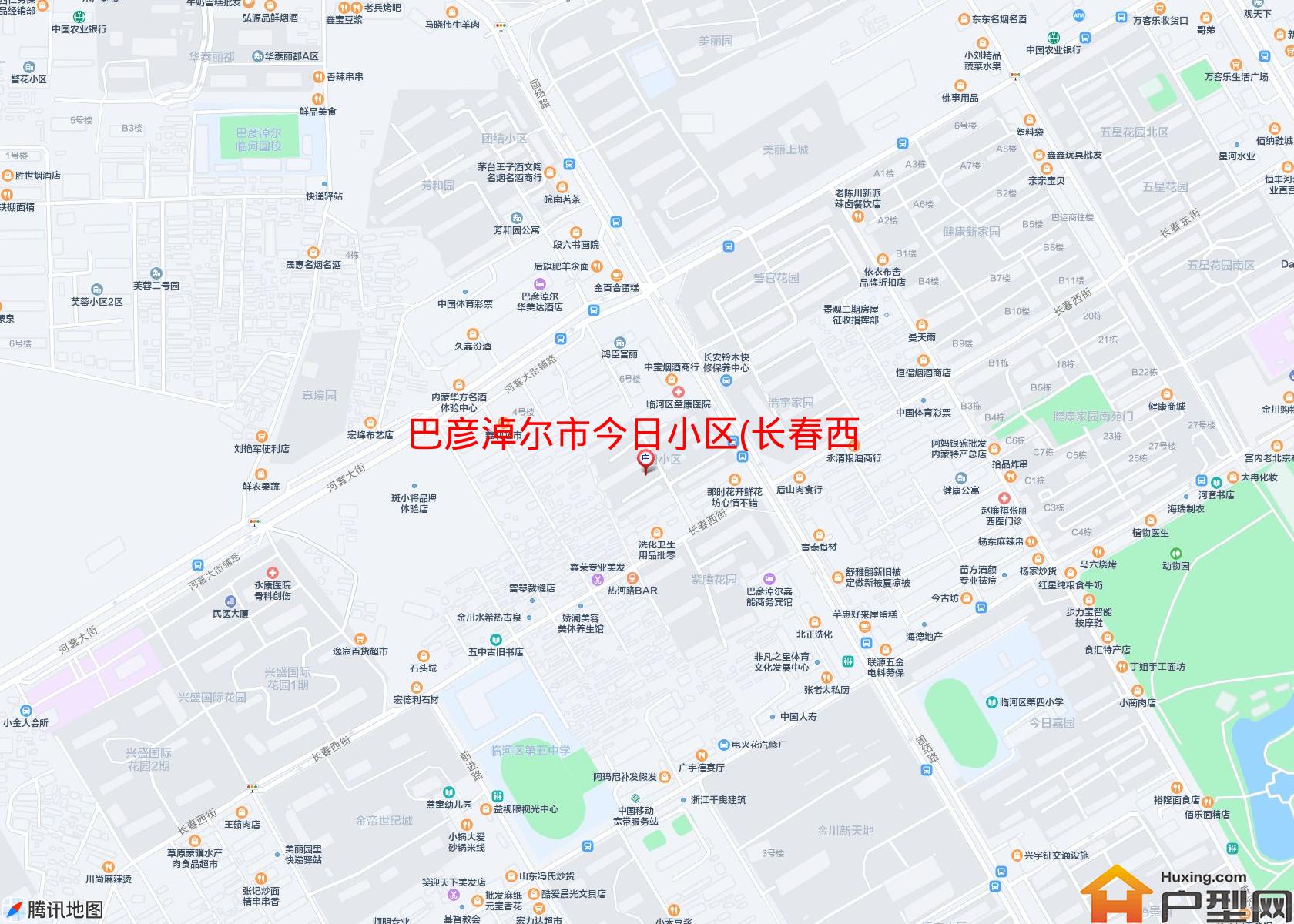 今日小区(长春西街)小区 - 户型网