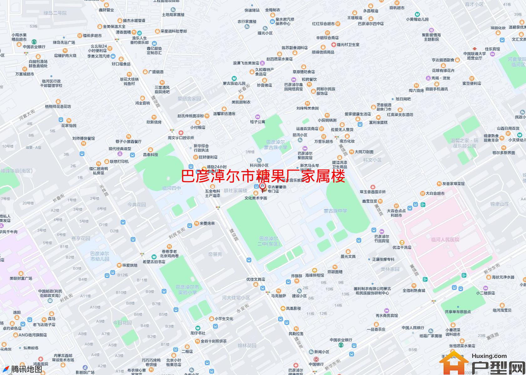 糖果厂家属楼小区 - 户型网