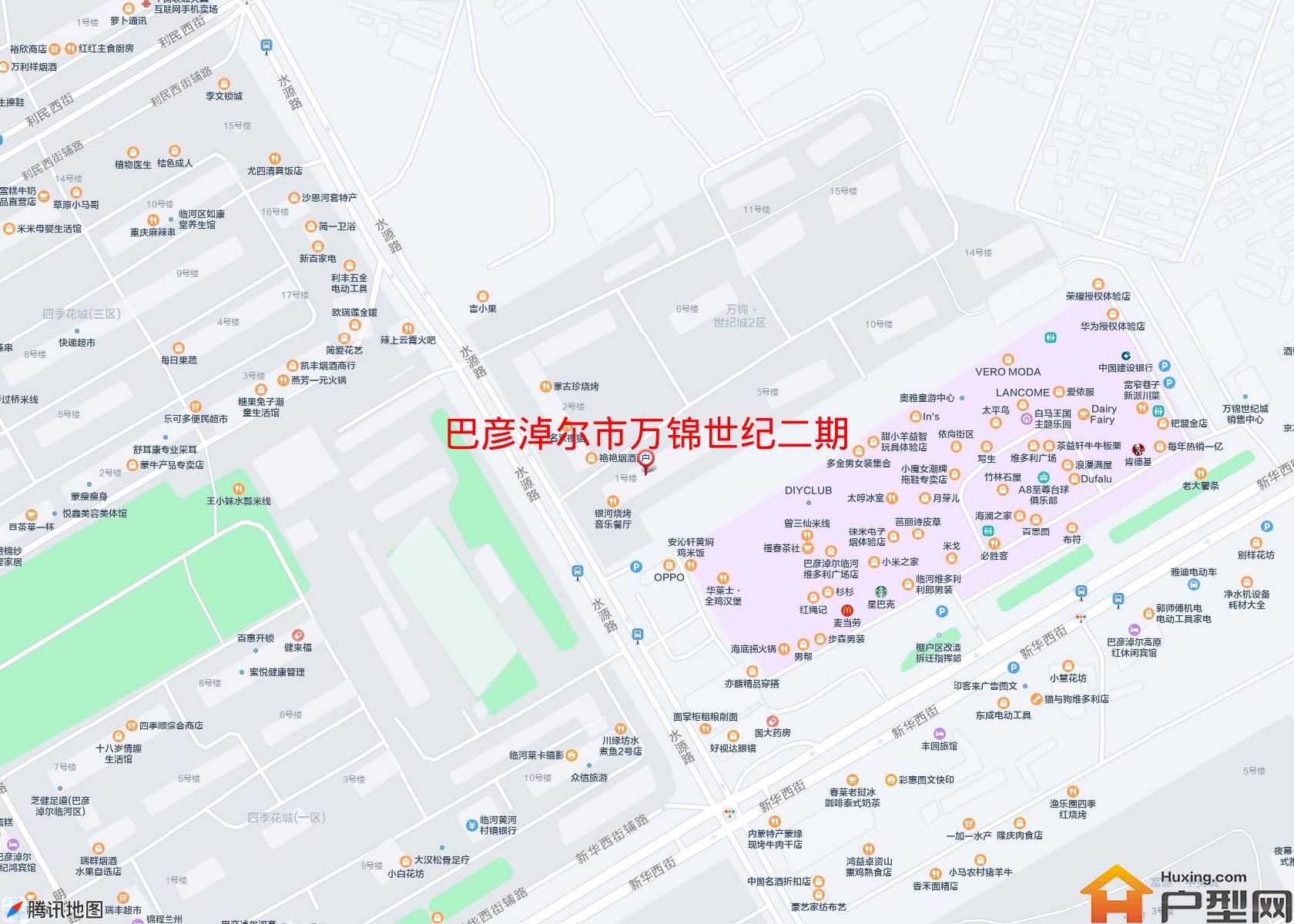 万锦世纪二期小区 - 户型网