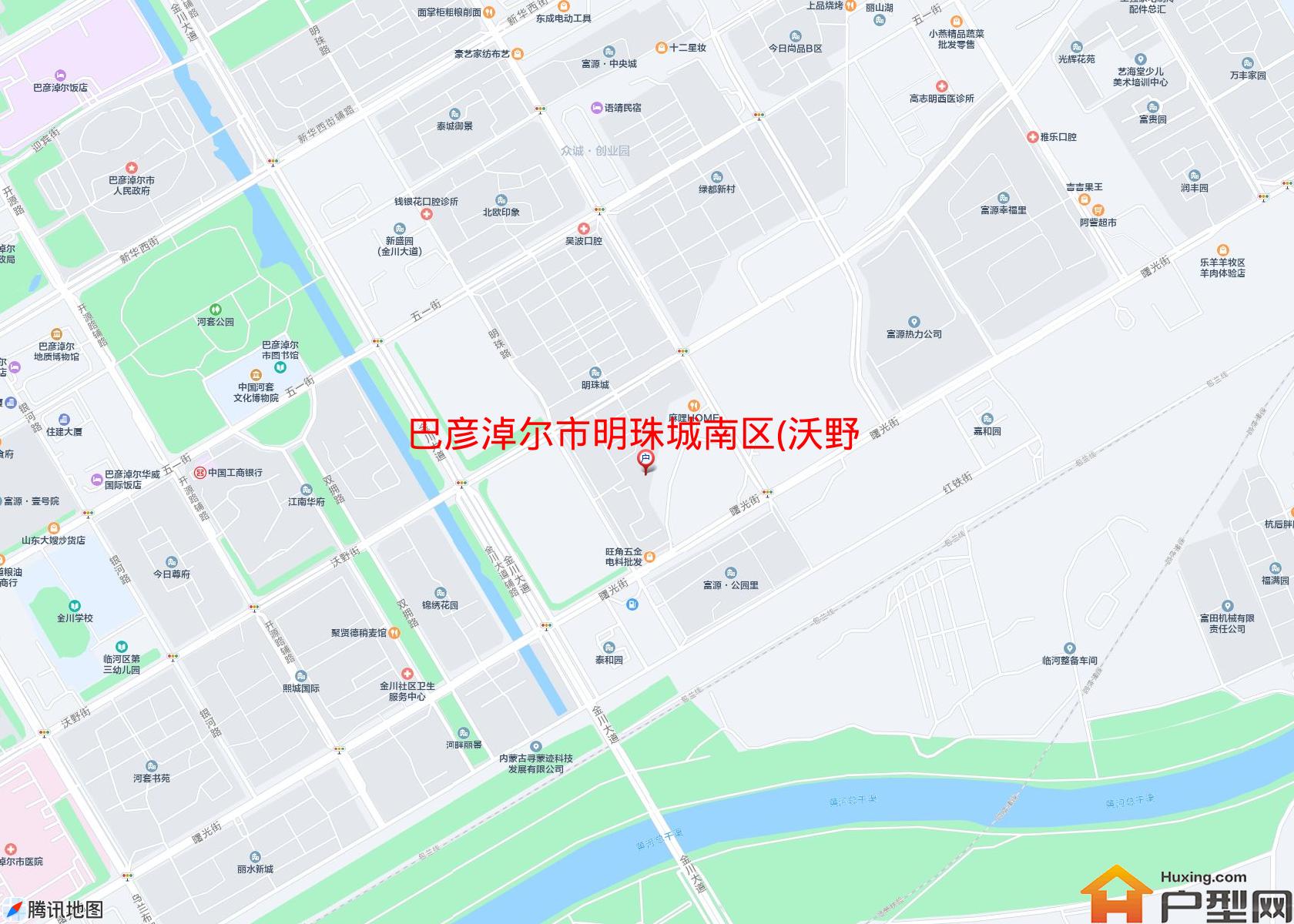 明珠城南区(沃野街)小区 - 户型网