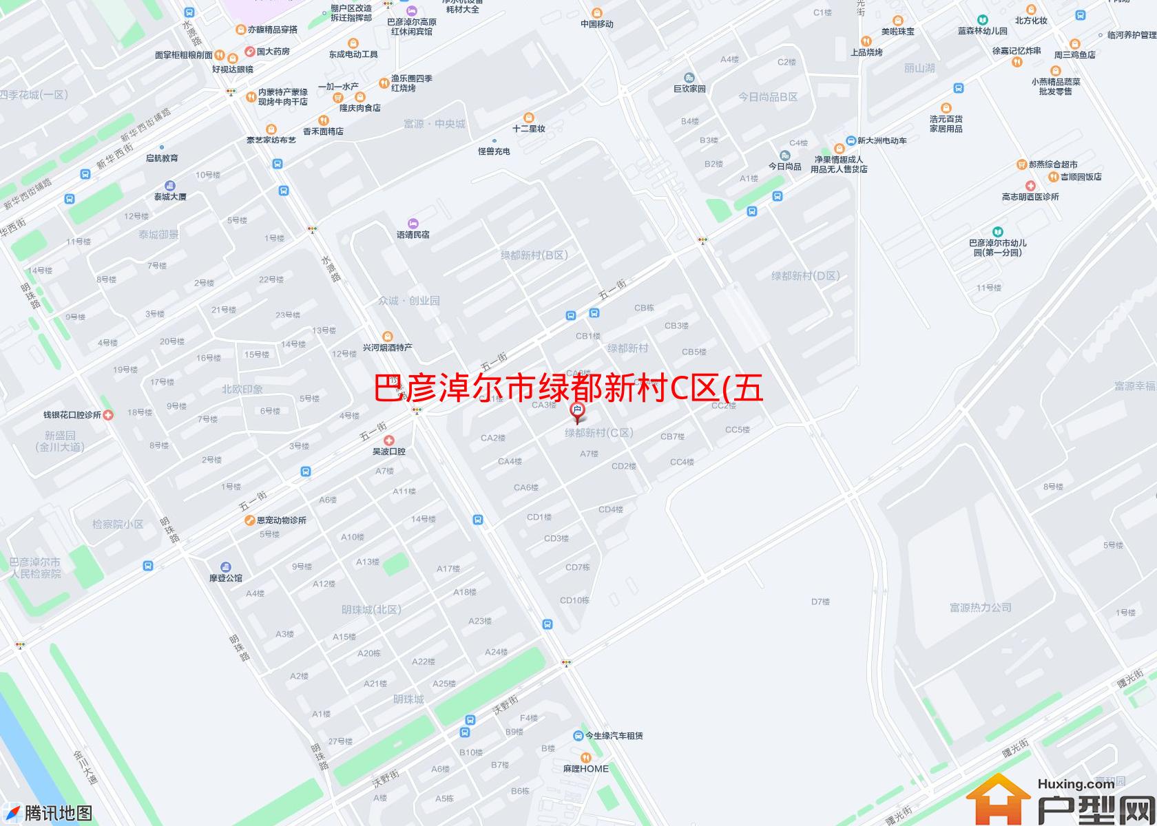 绿都新村C区(五一街)小区 - 户型网