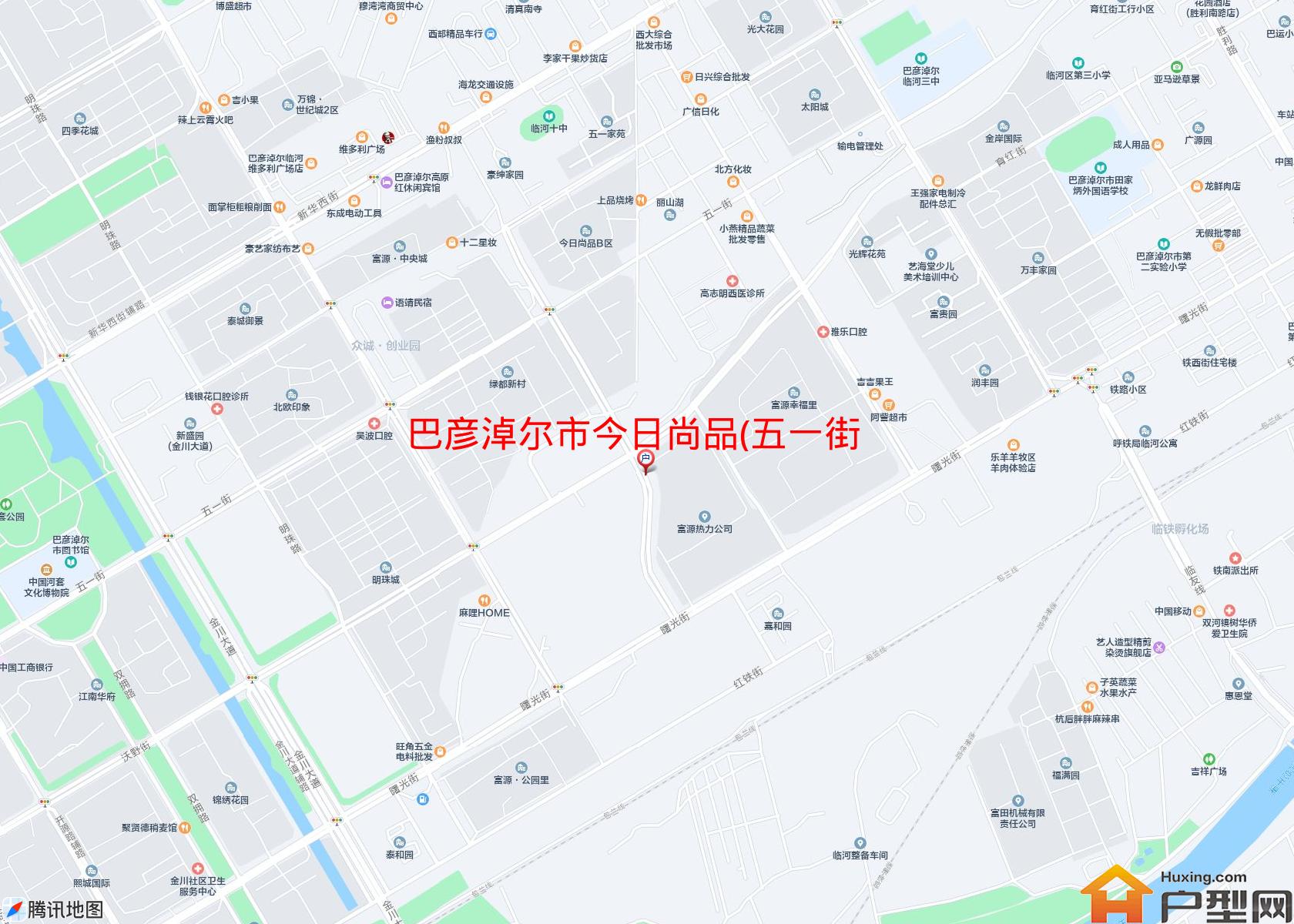 今日尚品(五一街)小区 - 户型网