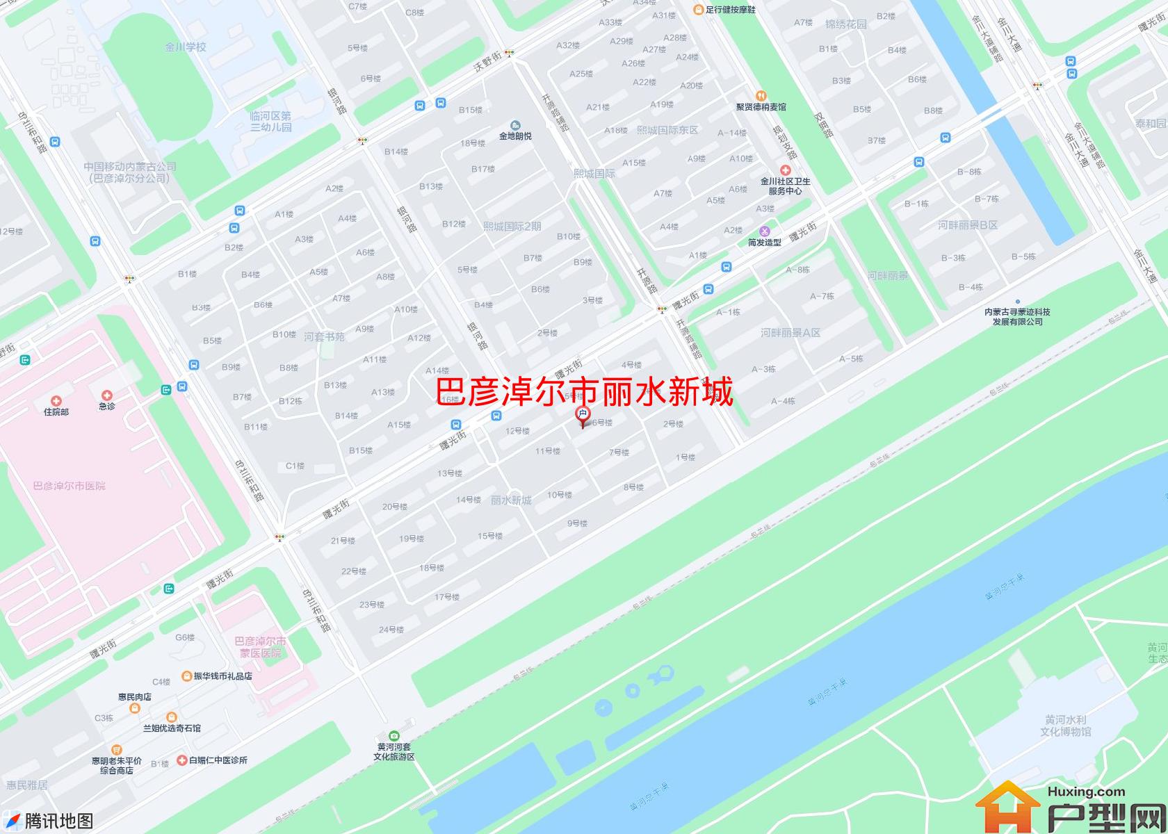 丽水新城小区 - 户型网