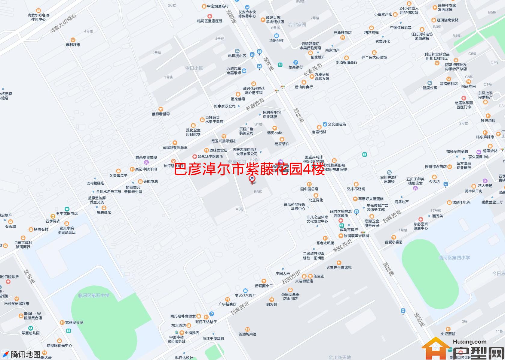 紫藤花园4楼小区 - 户型网