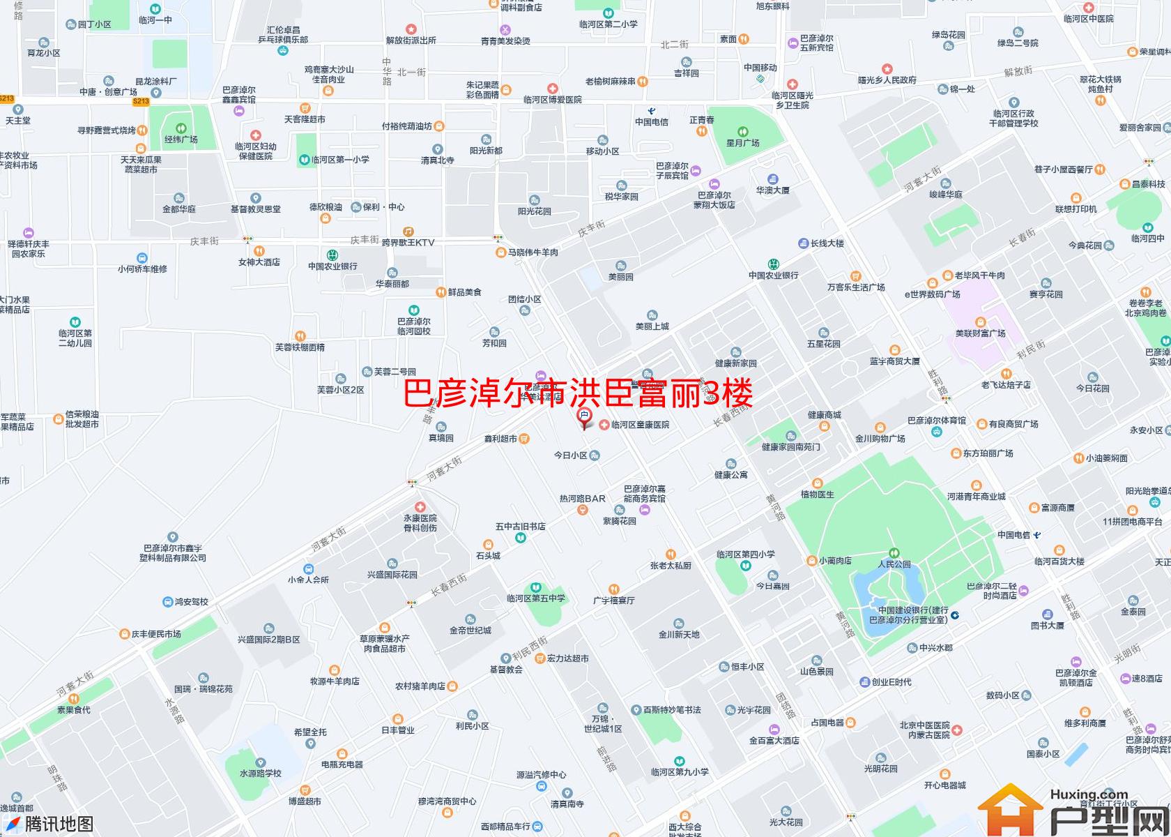 洪臣富丽3楼小区 - 户型网