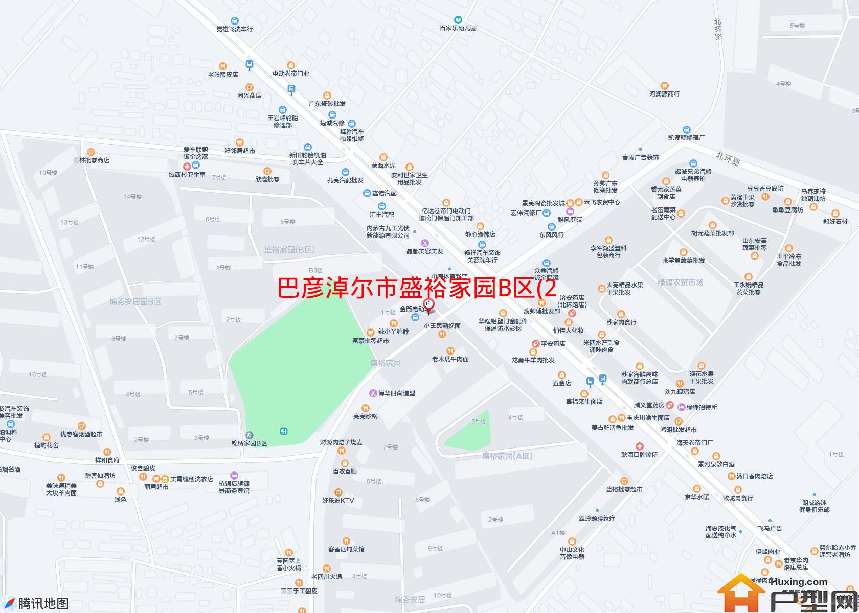 盛裕家园B区(213省道)小区 - 户型网