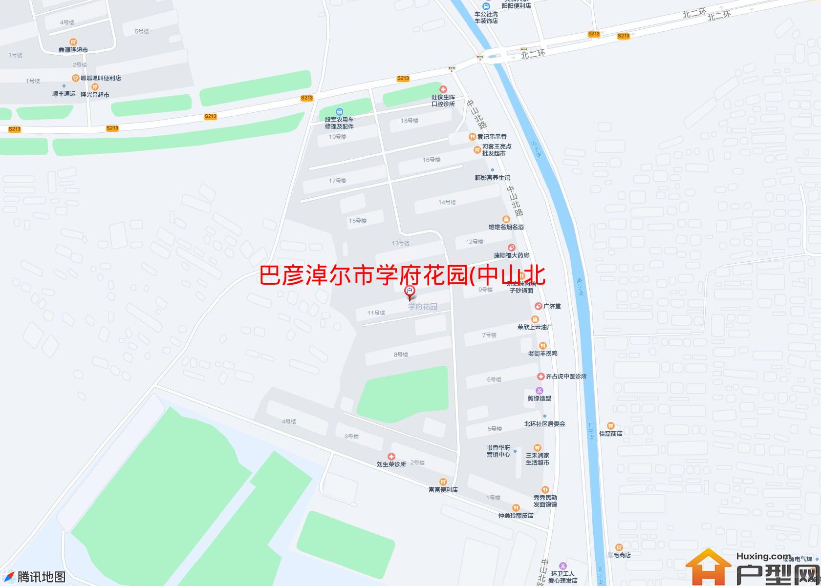 学府花园(中山北路)小区 - 户型网