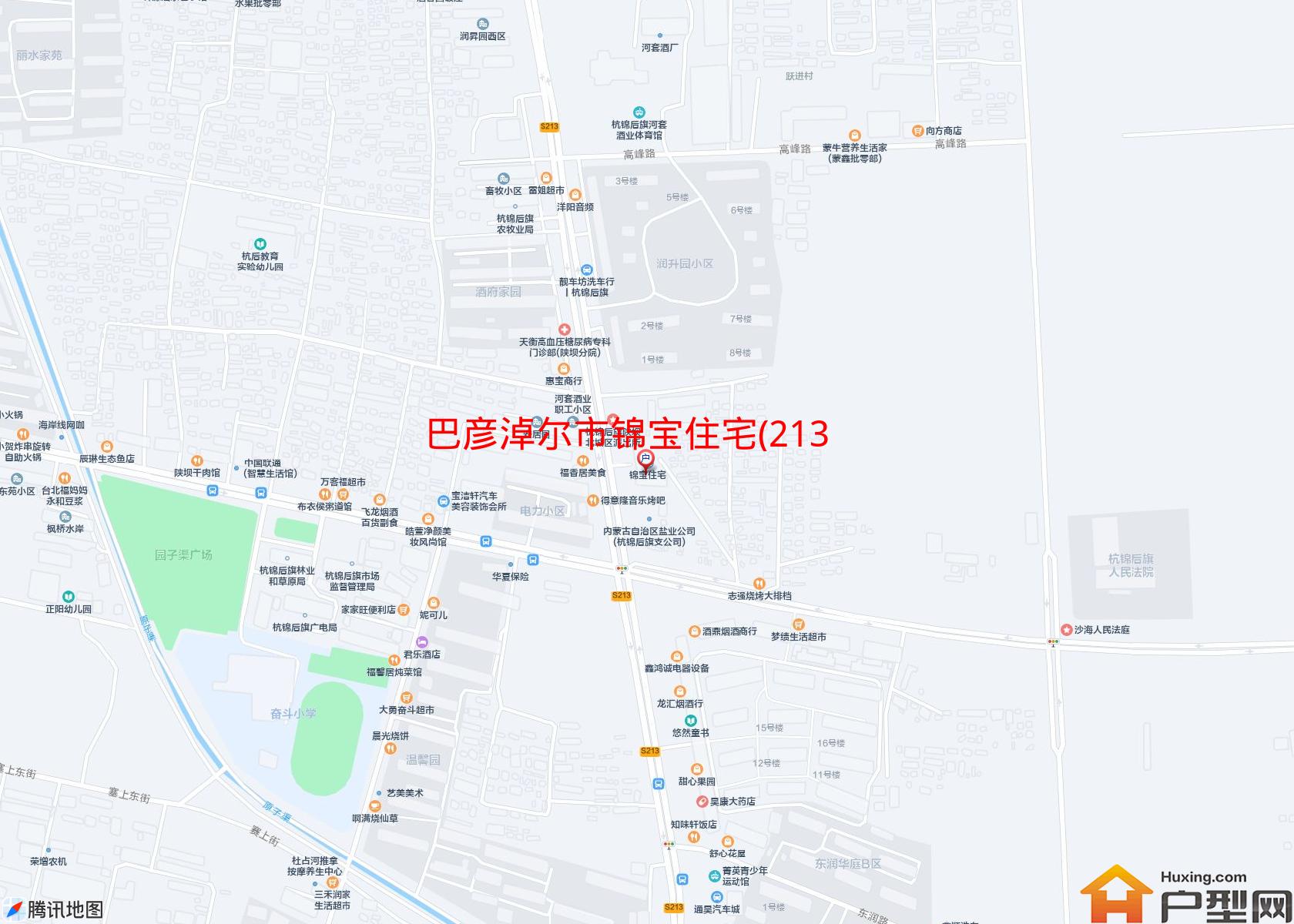 锦宝住宅(213省道)小区 - 户型网