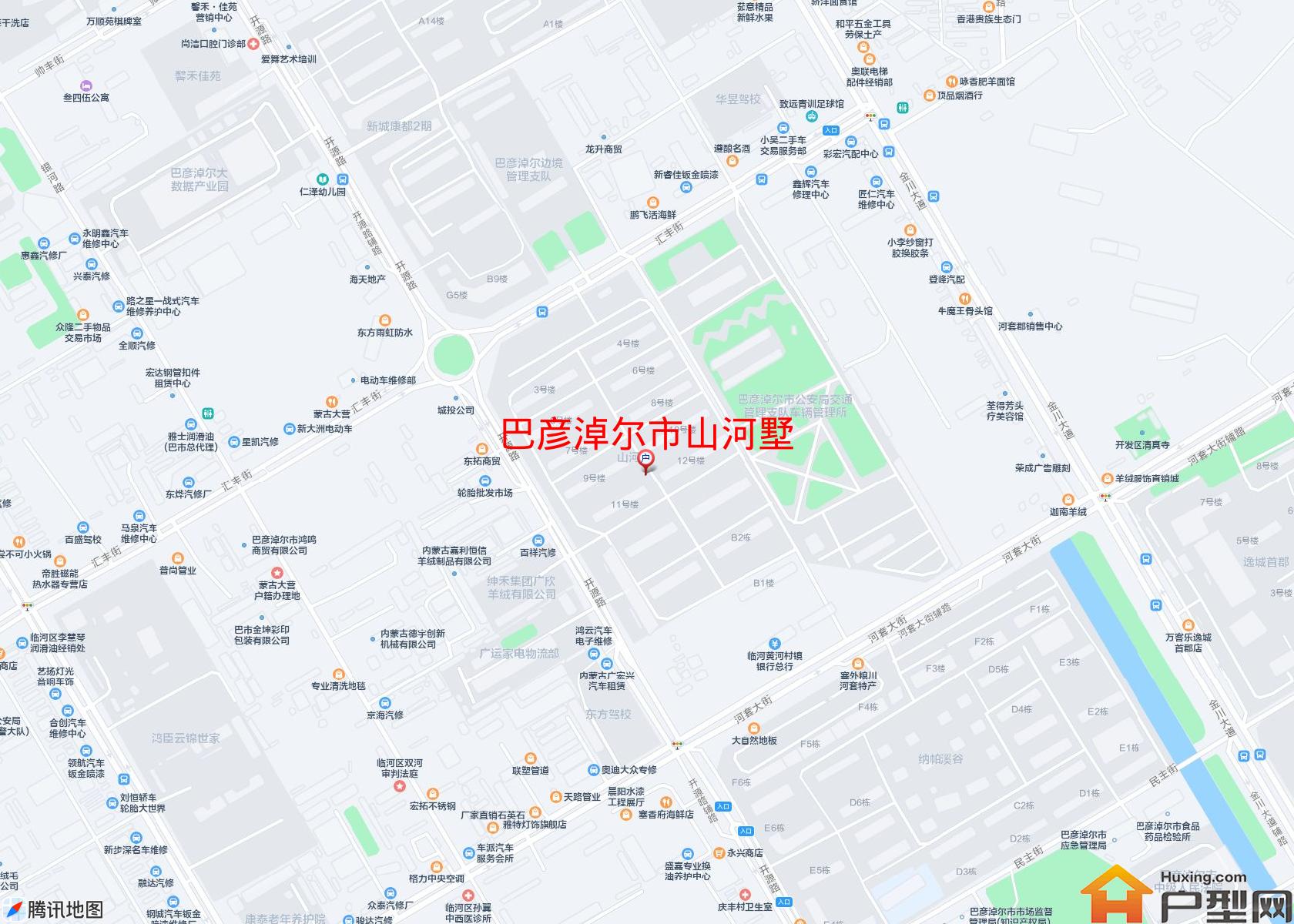 山河墅小区 - 户型网