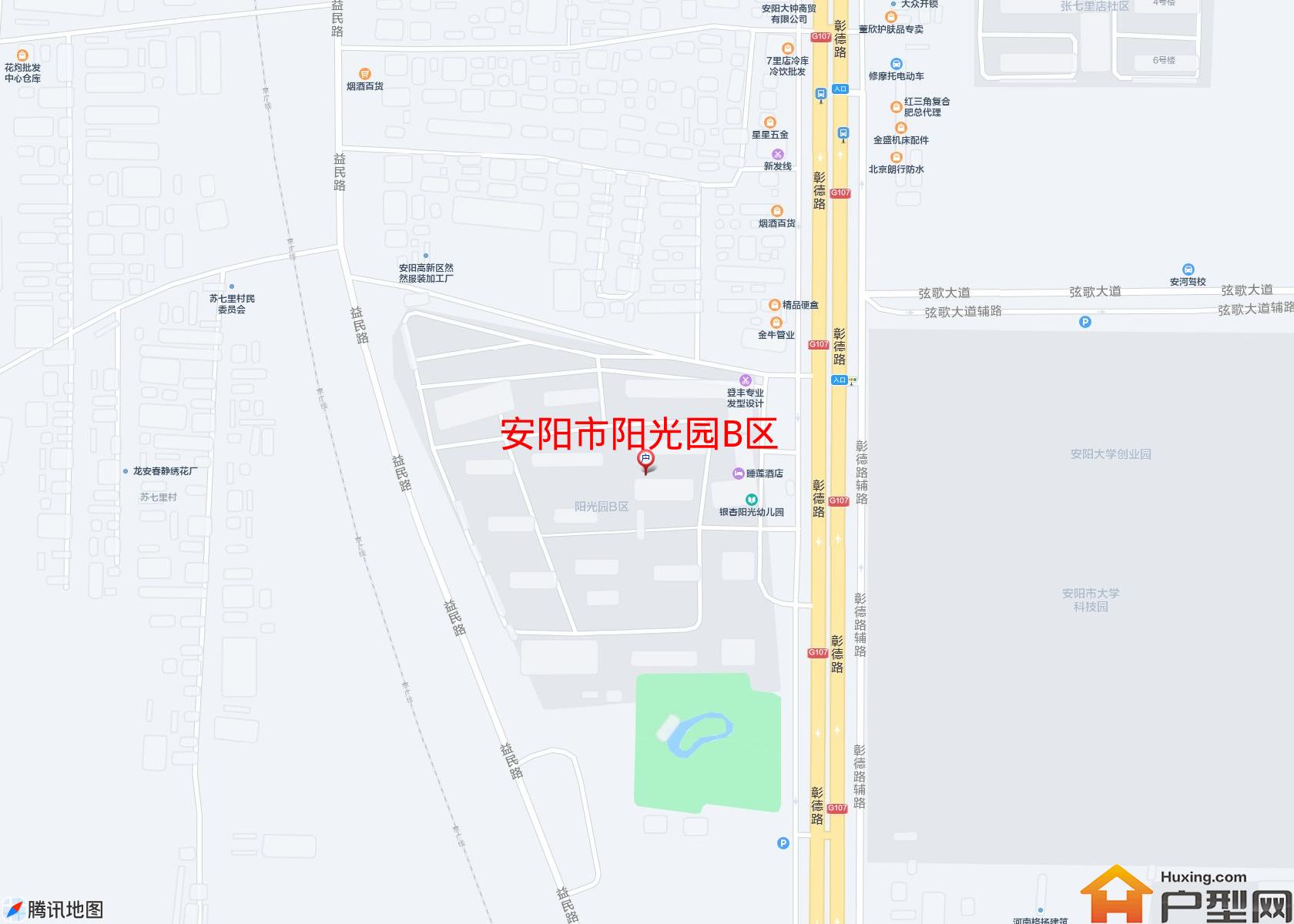 阳光园B区小区 - 户型网