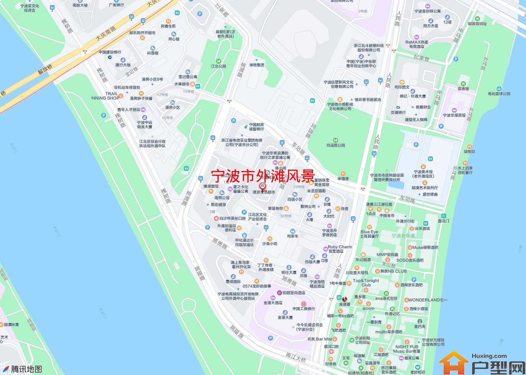 外滩风景小区 - 户型网