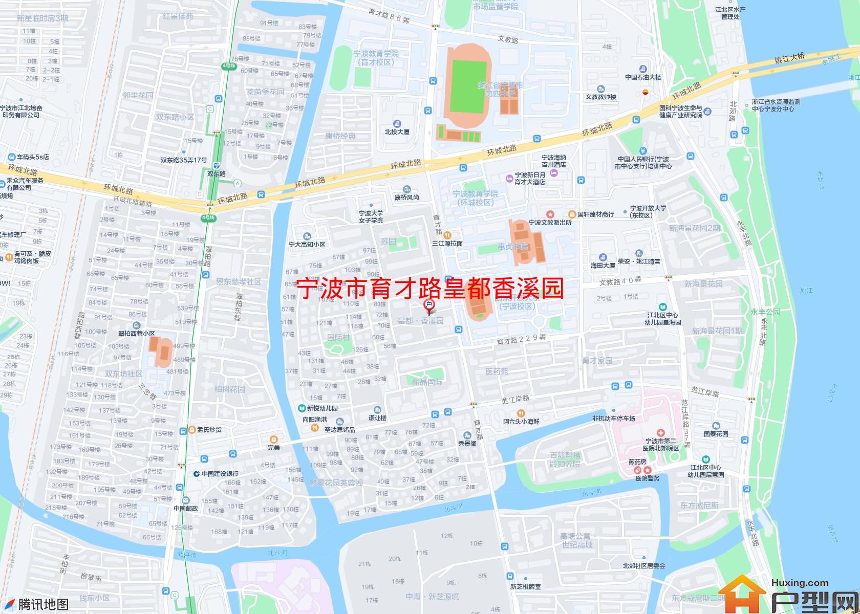 育才路皇都香溪园小区 - 户型网