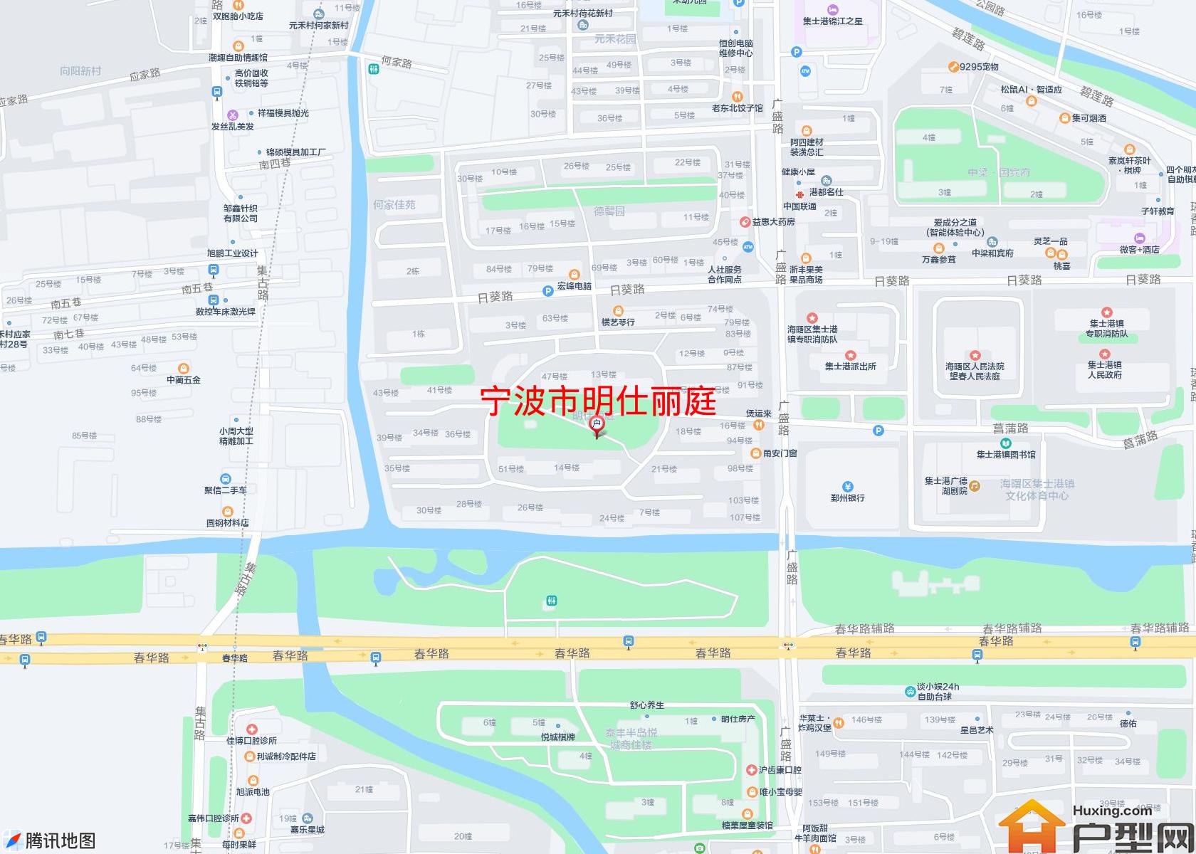 明仕丽庭小区 - 户型网