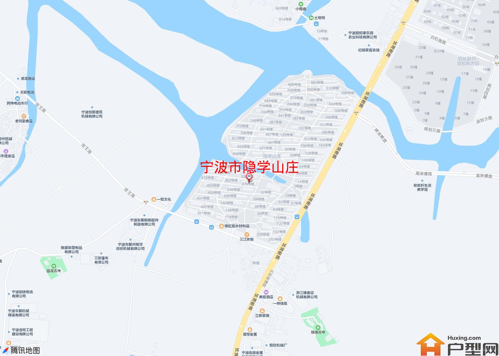 隐学山庄小区 - 户型网