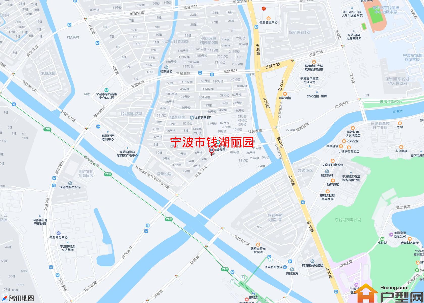 钱湖丽园小区 - 户型网