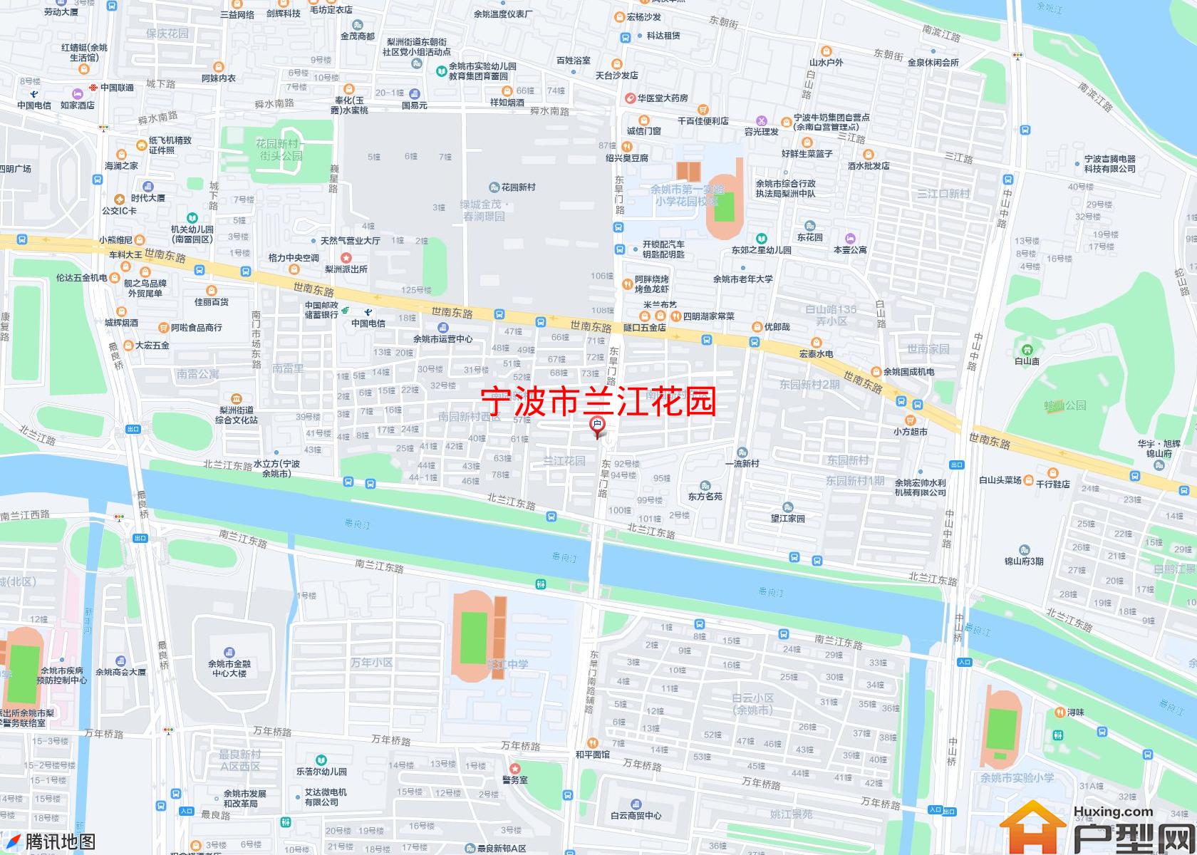 兰江花园小区 - 户型网