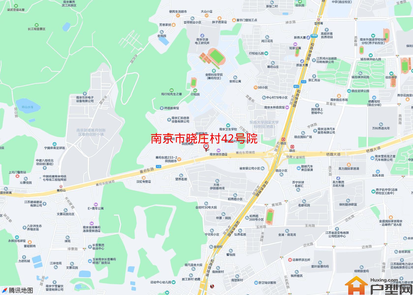 晓庄村42号院小区 - 户型网