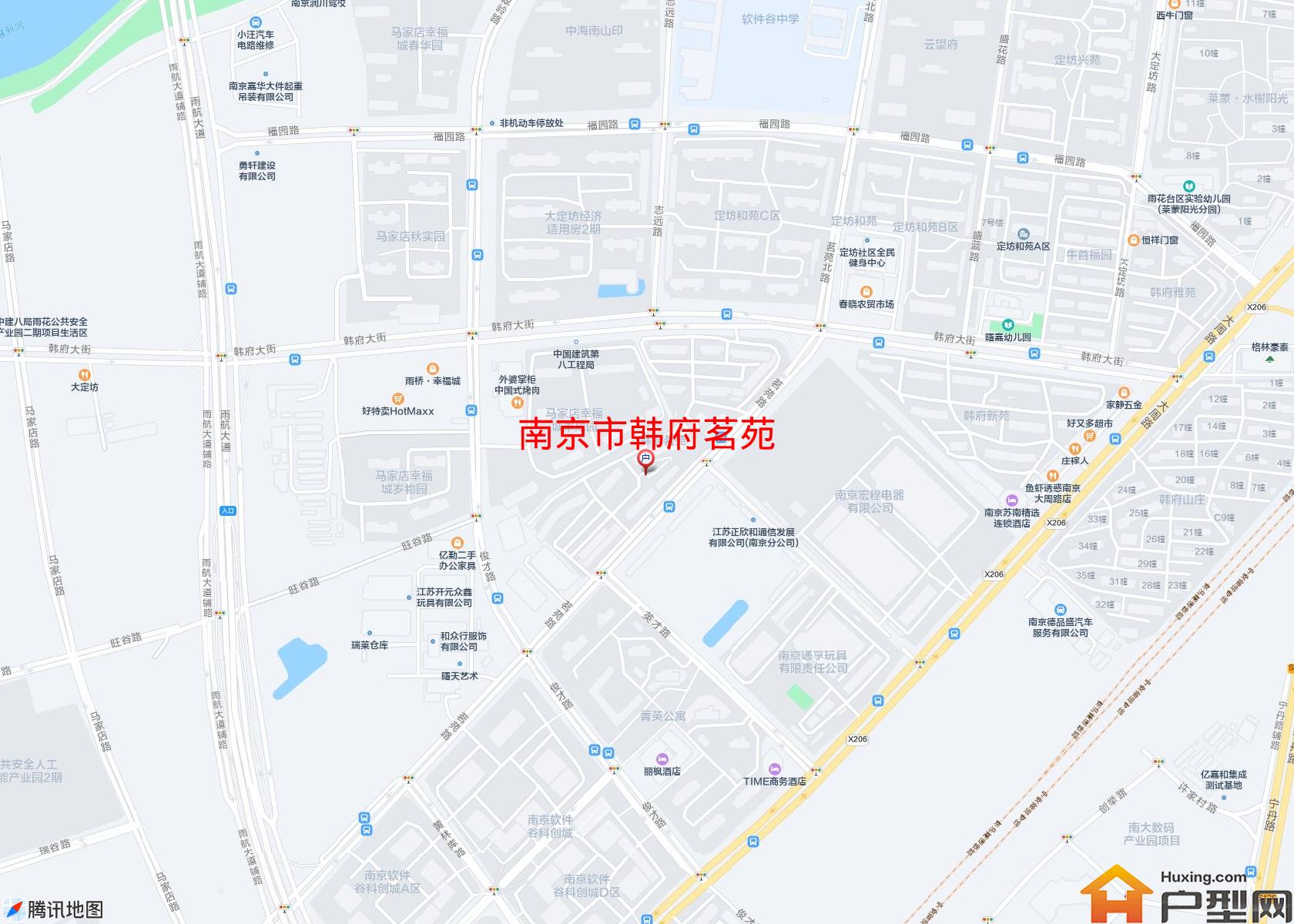 韩府茗苑小区 - 户型网