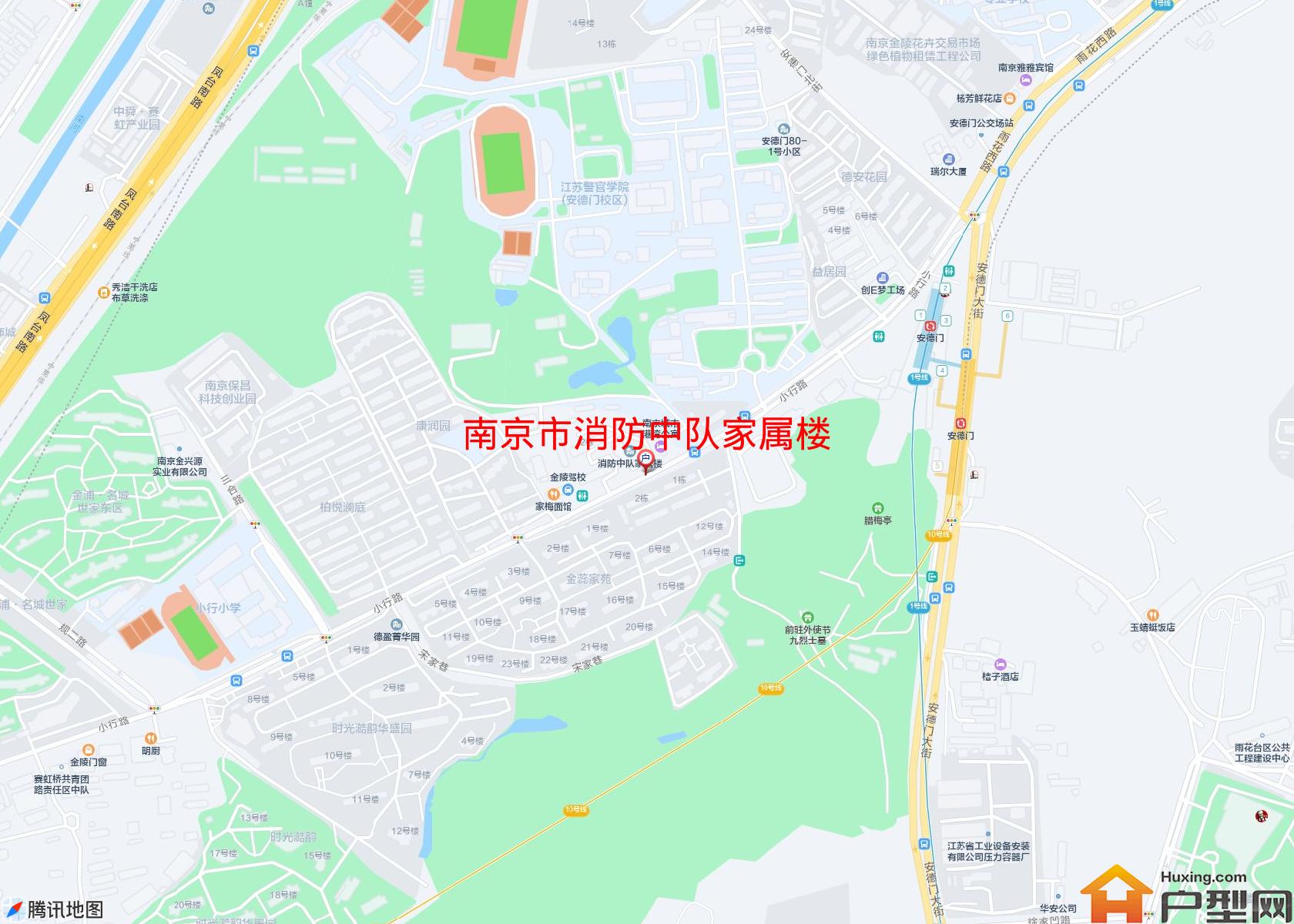 消防中队家属楼小区 - 户型网