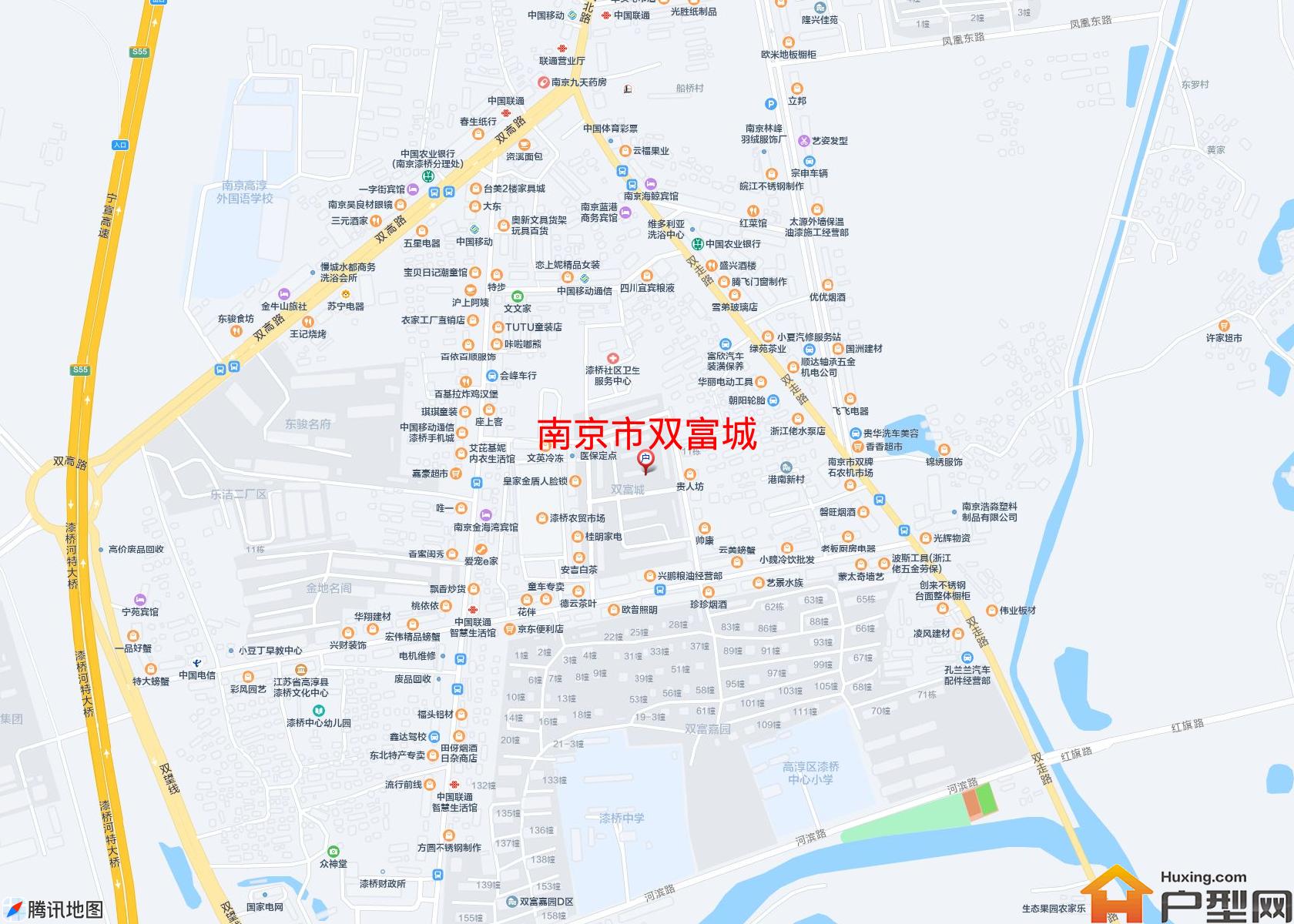 双富城小区 - 户型网