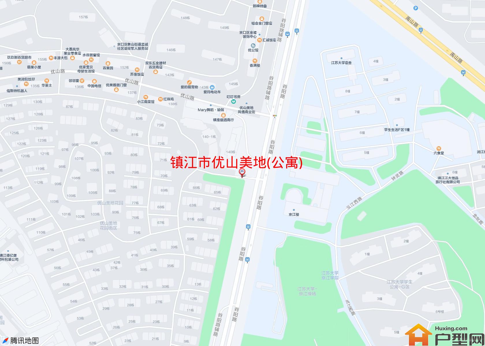 优山美地(公寓)小区 - 户型网