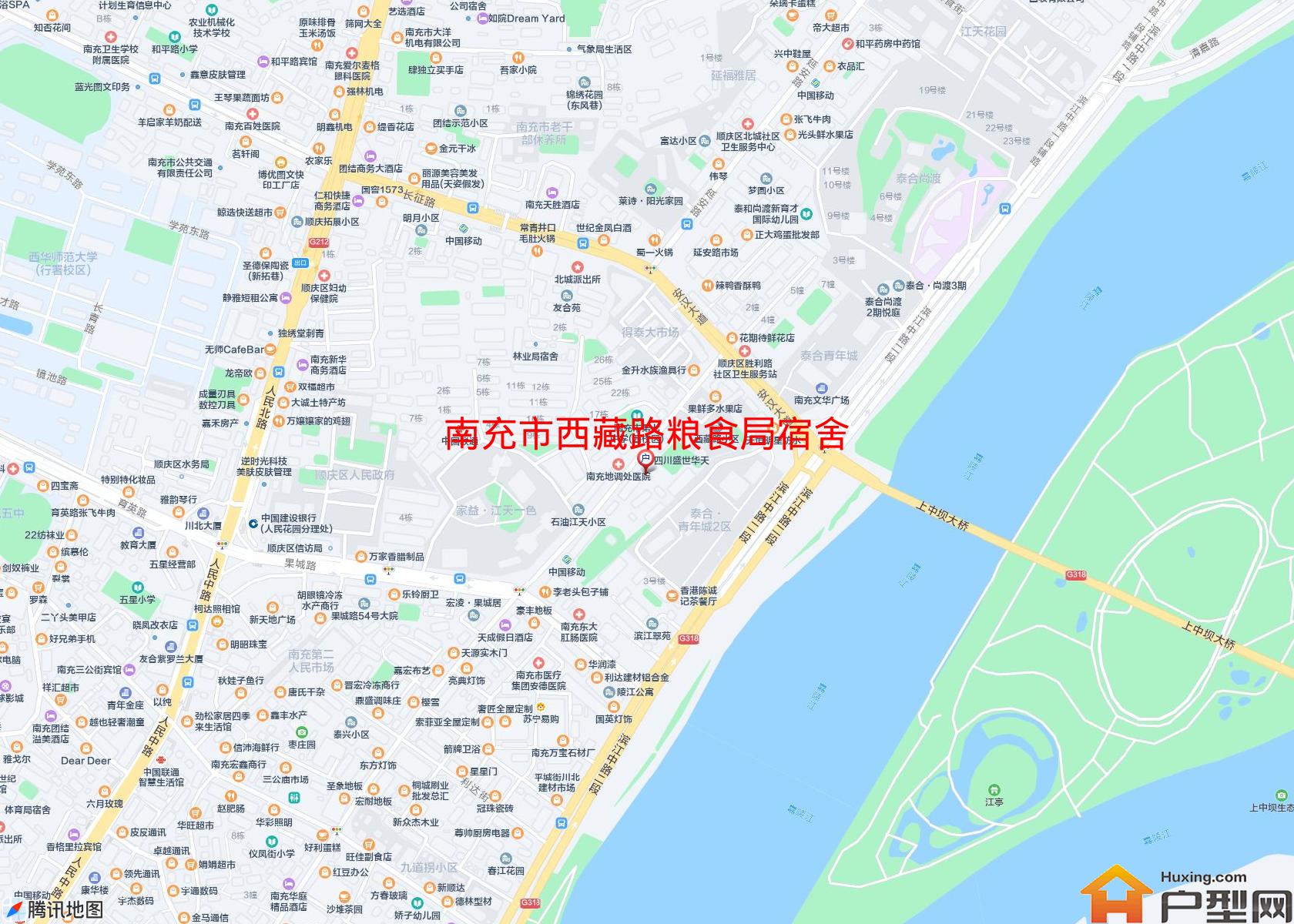 西藏路粮食局宿舍小区 - 户型网