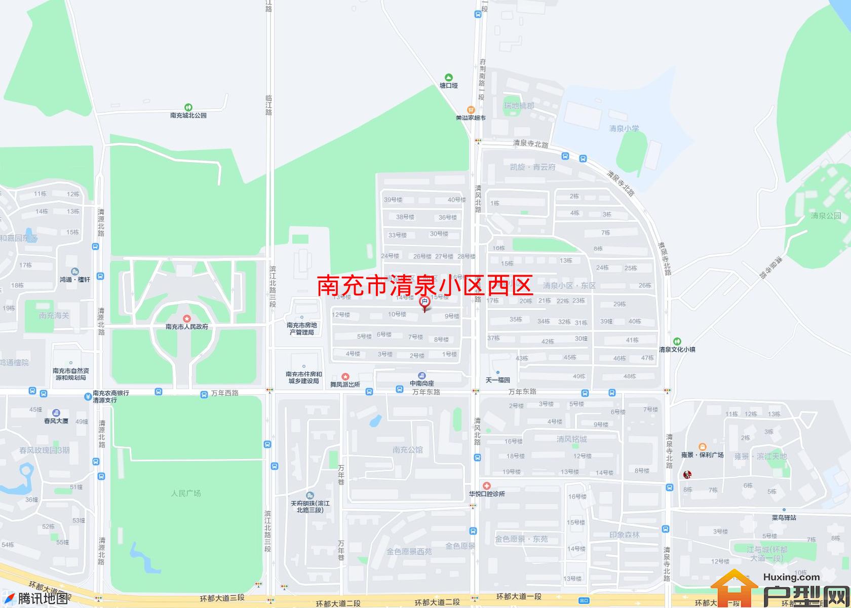 清泉小区西区小区 - 户型网